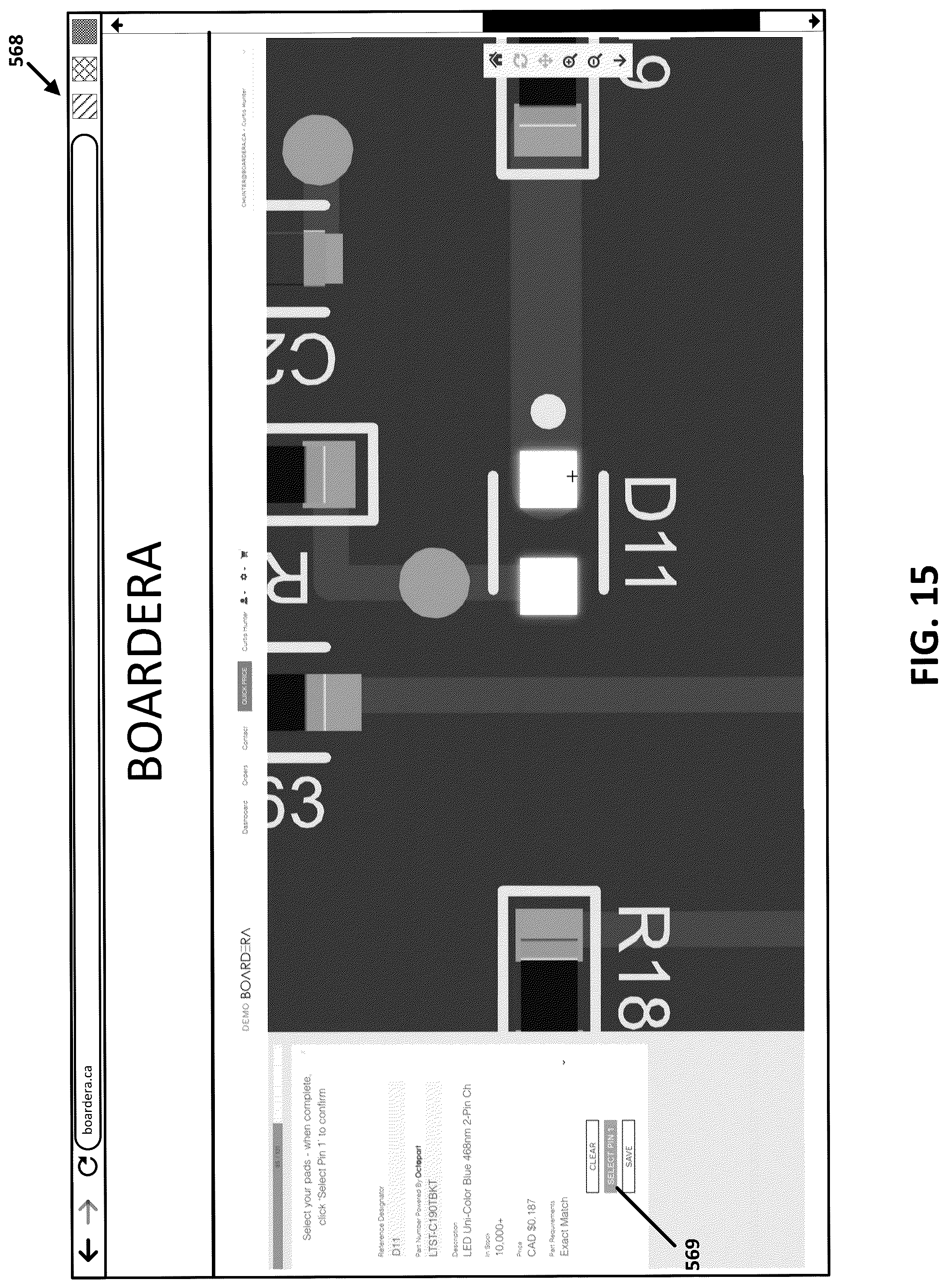 Patent US12327073 Figure 15 – Methods and systems for printed circuit board component placement and approval