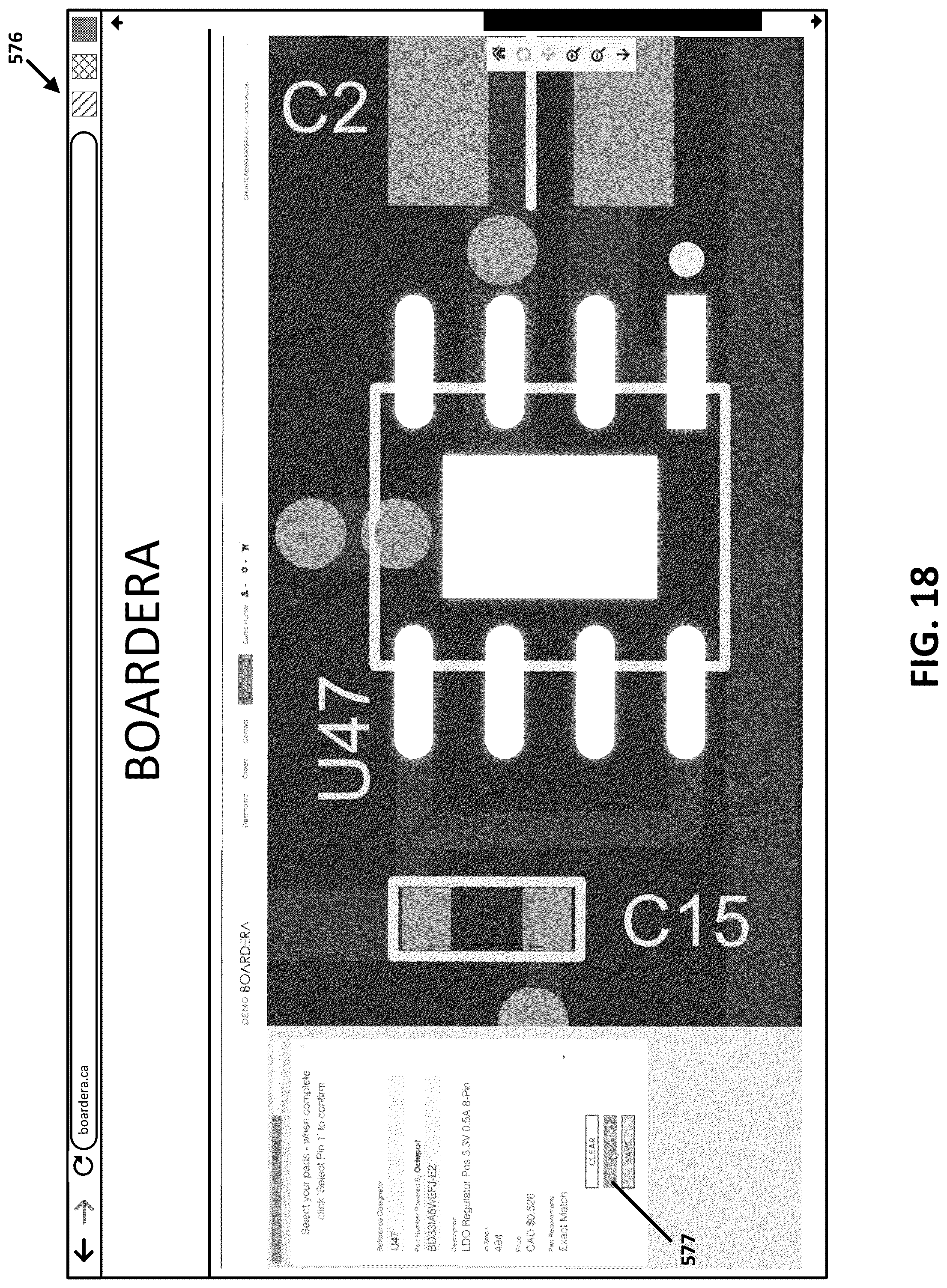 Patent US12327073 Figure 18 – Methods and systems for printed circuit board component placement and approval