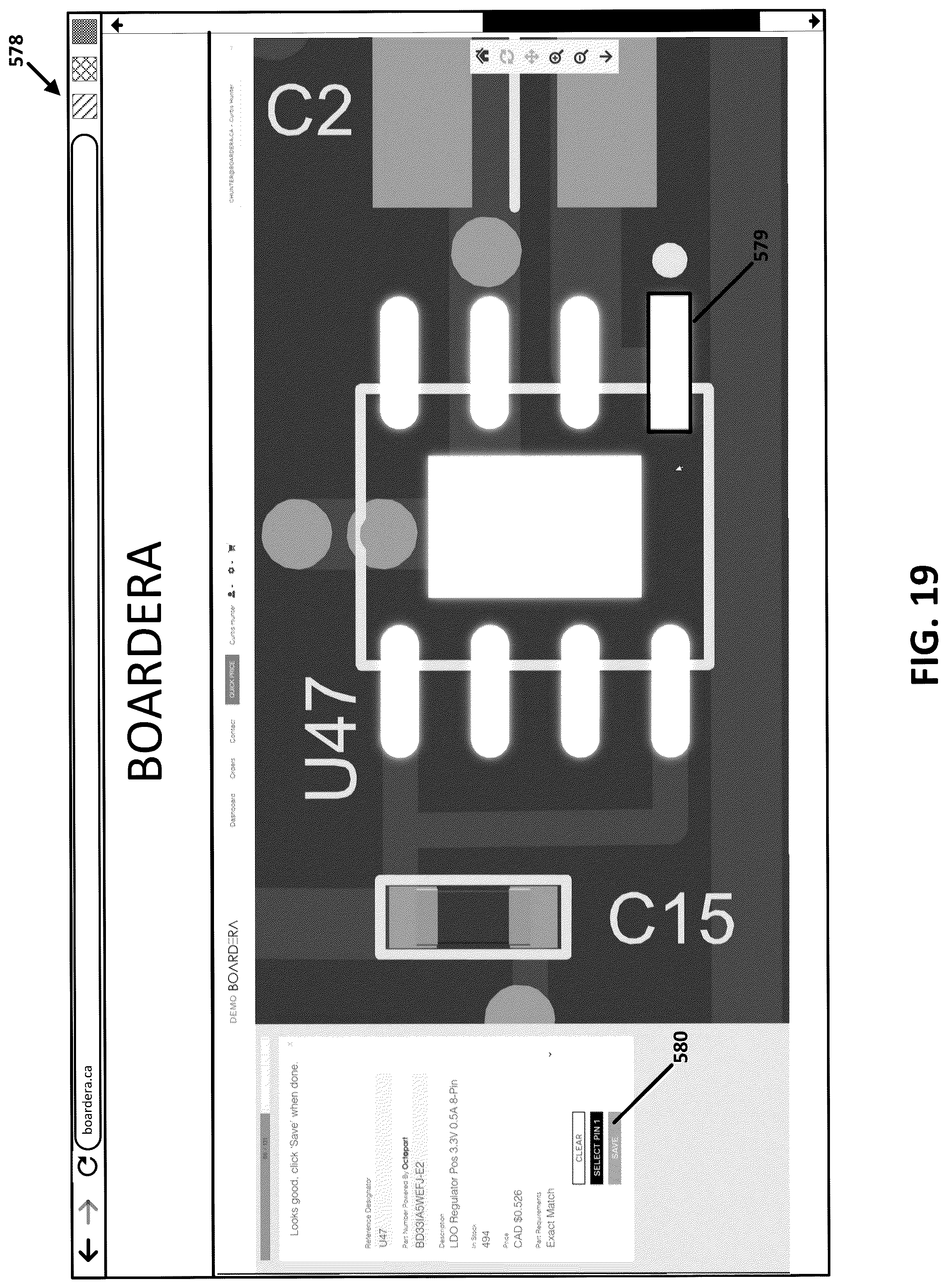 Patent US12327073 Figure 19 – Methods and systems for printed circuit board component placement and approval