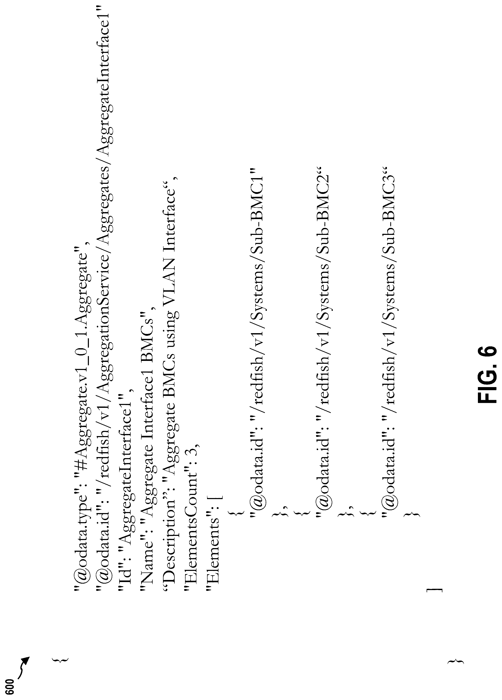 Patent US12327104 Figure 6 – Aggregation of data for distributed management framework