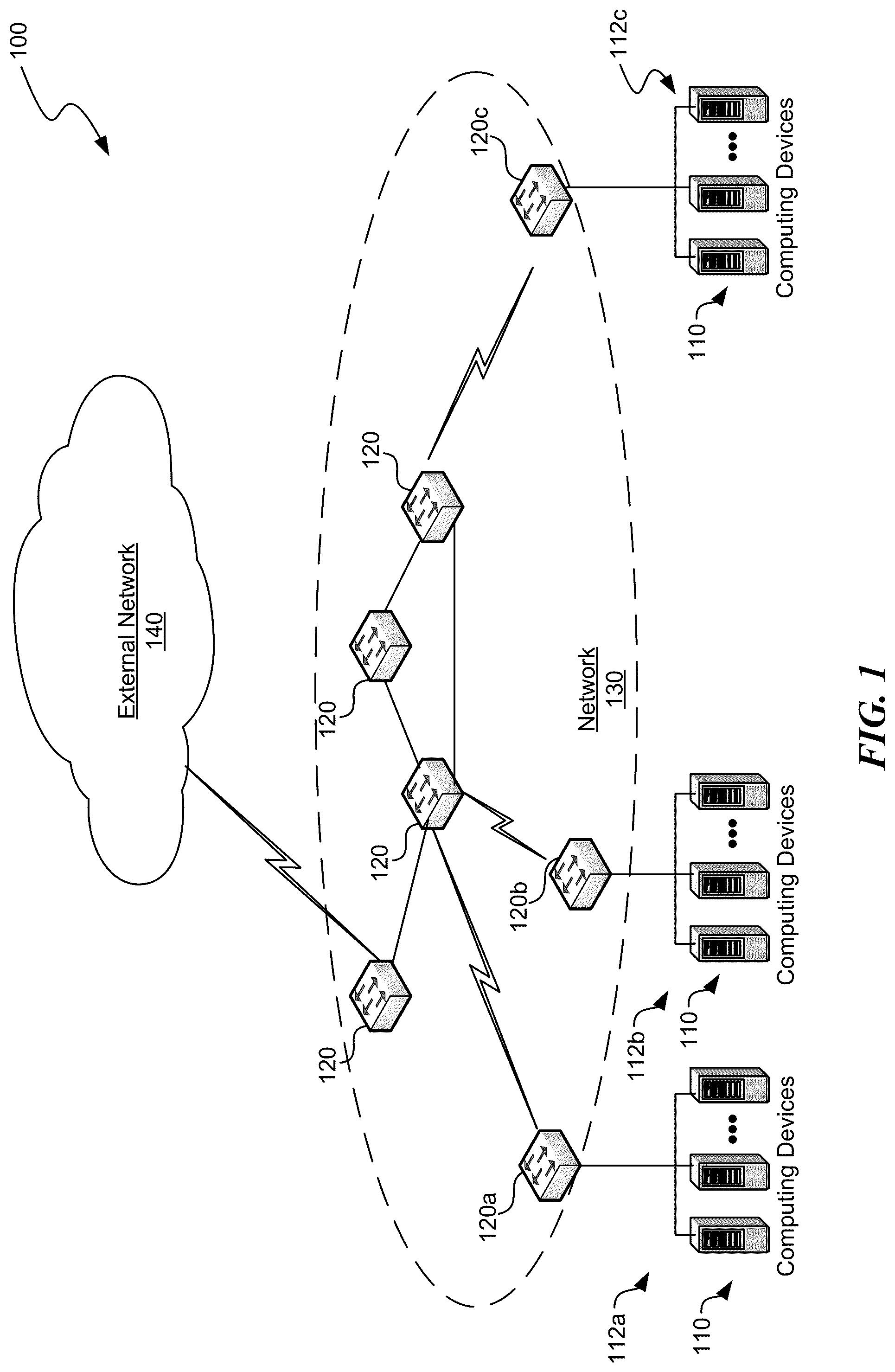 Patent US12327128 Figure 1 – Virtual machine server-side compute reconfiguration