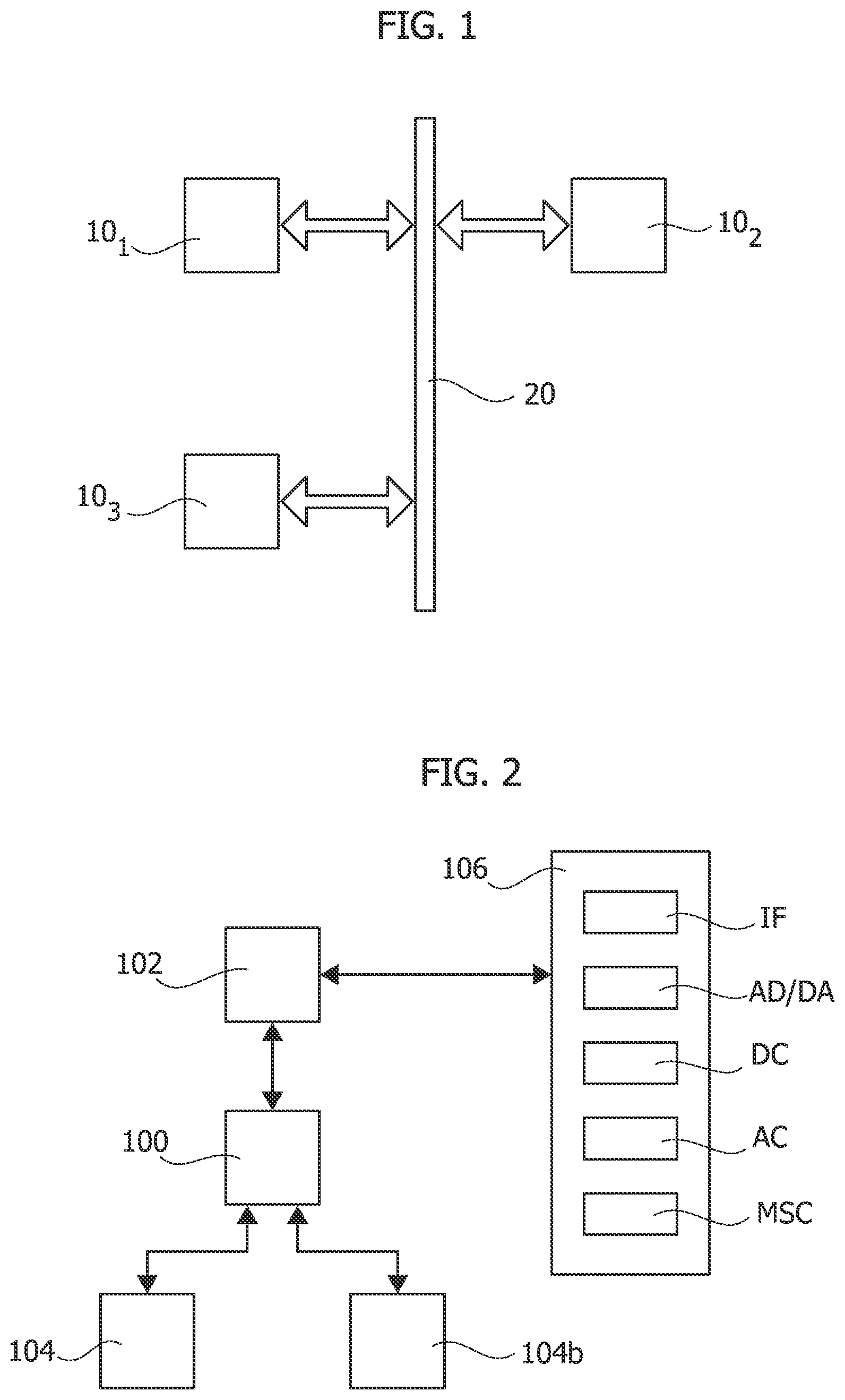 Patent US12327129 Figure 1 – Processing system, related integrated circuit, device and method