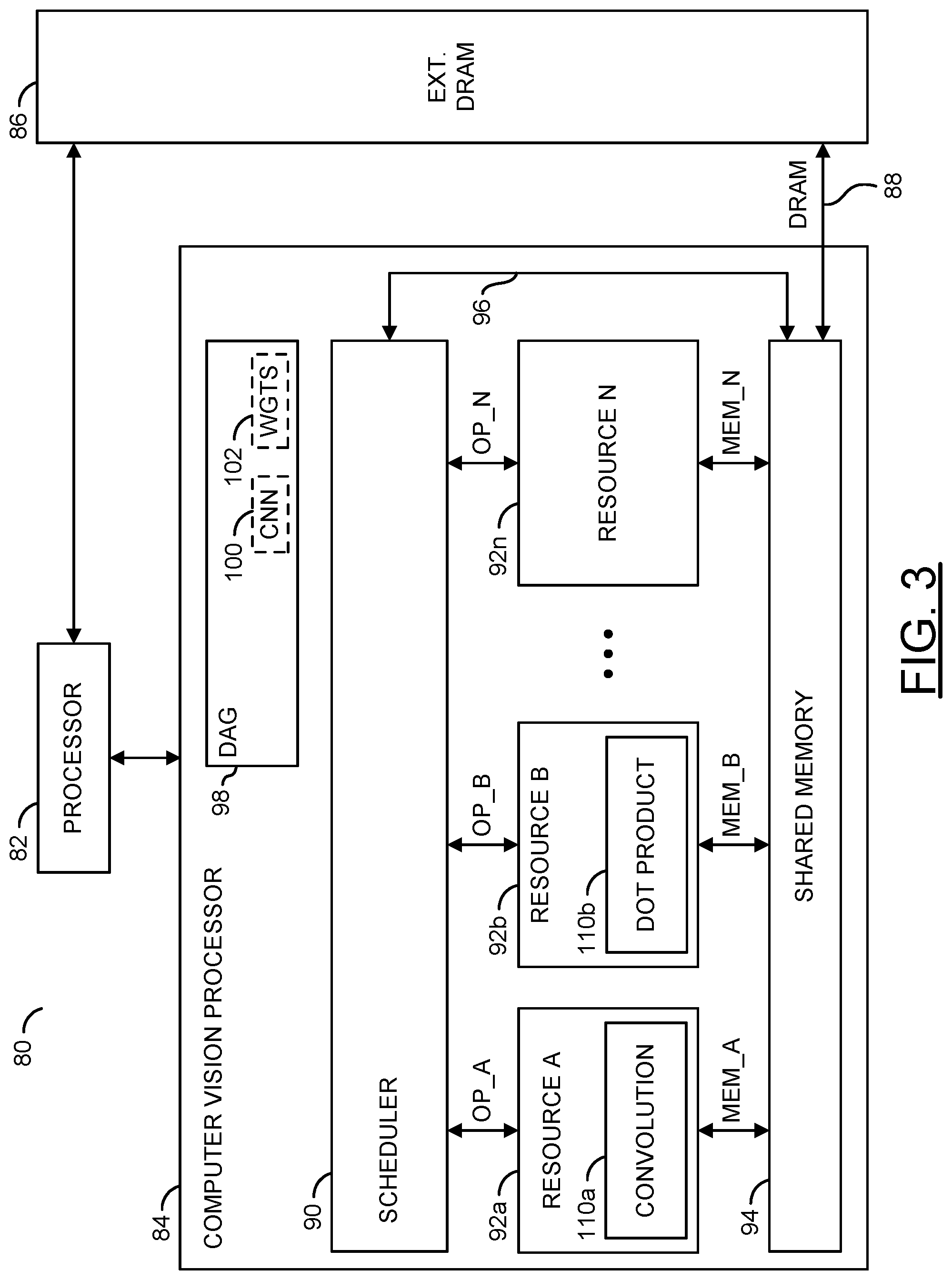Patent US12327176 Figure 3 – Convolutional neural network with multiple output frames