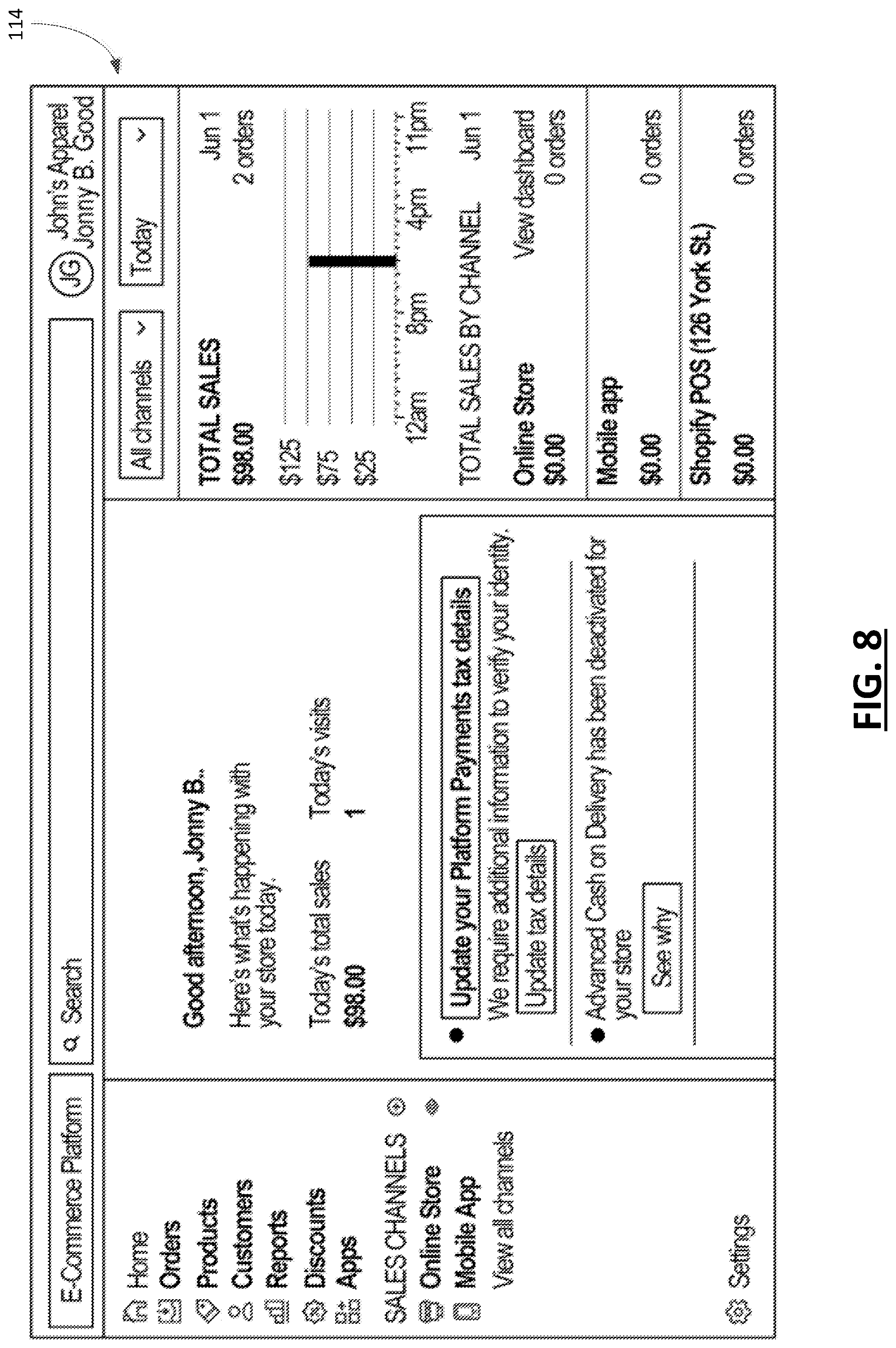 Patent US12327219 Figure 7 – Methods and systems for inventory management for blockchain-based transactions