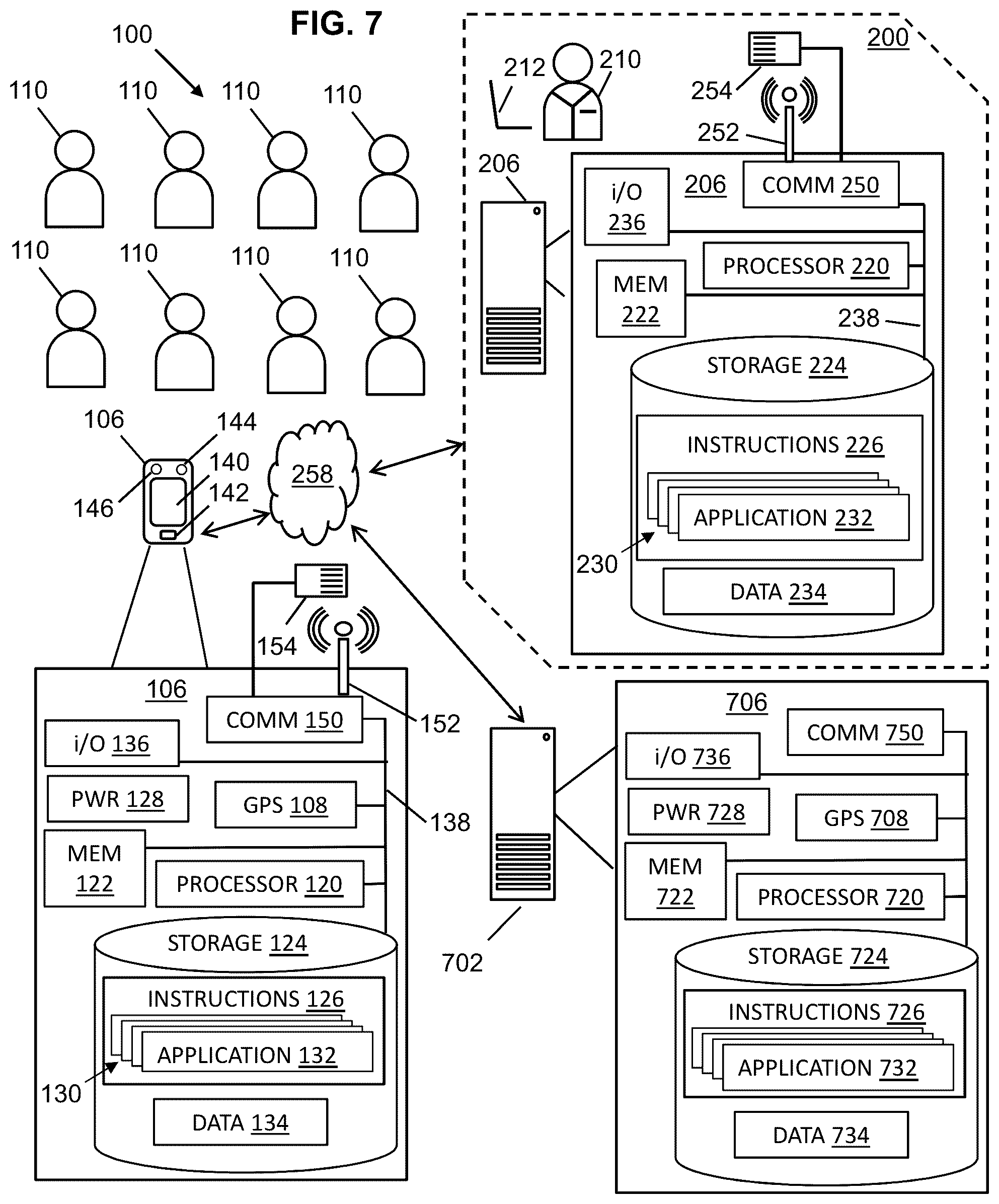 Patent US12327223 Figure 7 – Systems and methods for retraining an artificial intelligence engine