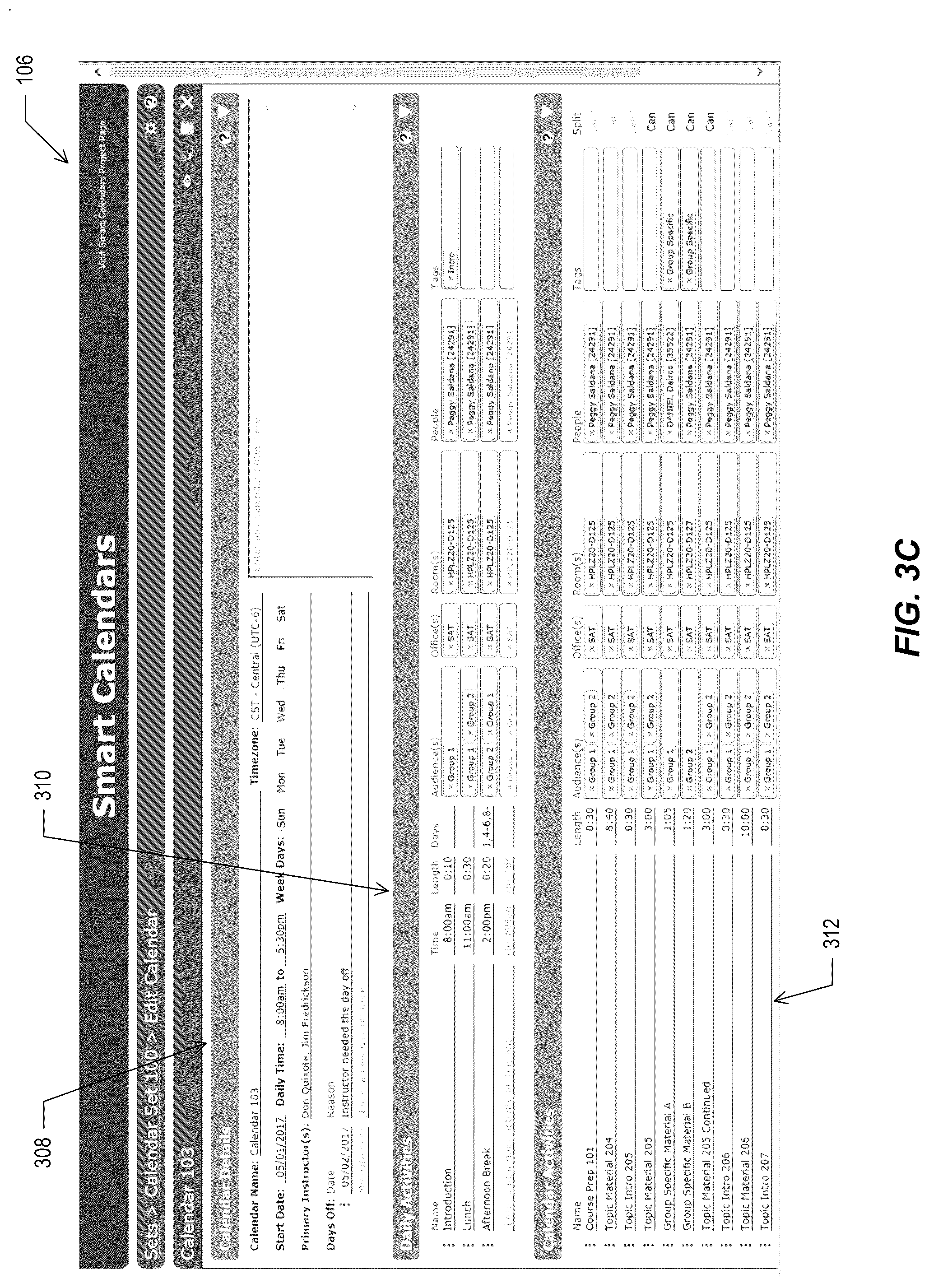 Patent US12327224 Figure 5 – Dynamic event scheduling
