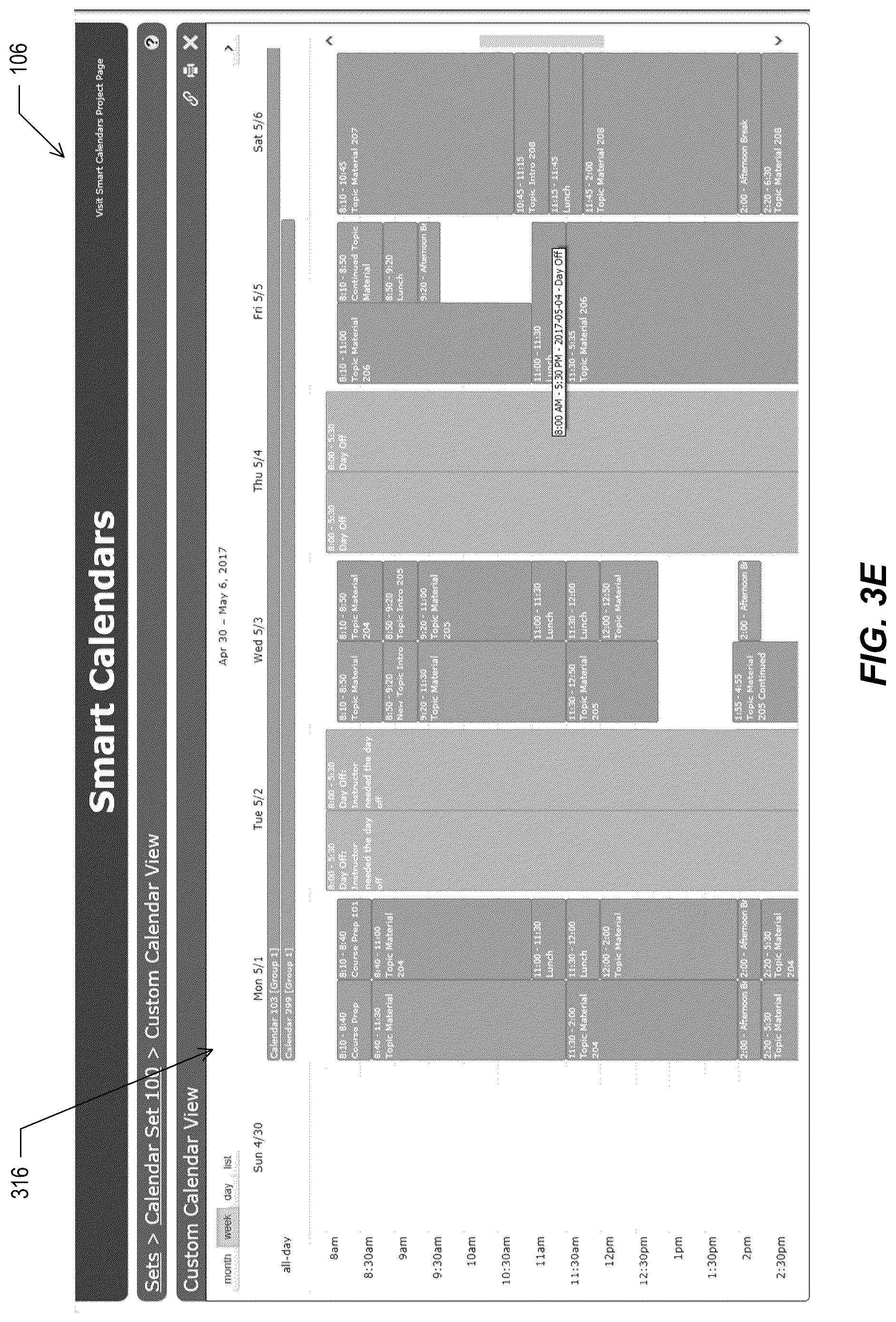 Patent US12327224 Figure 7 – Dynamic event scheduling
