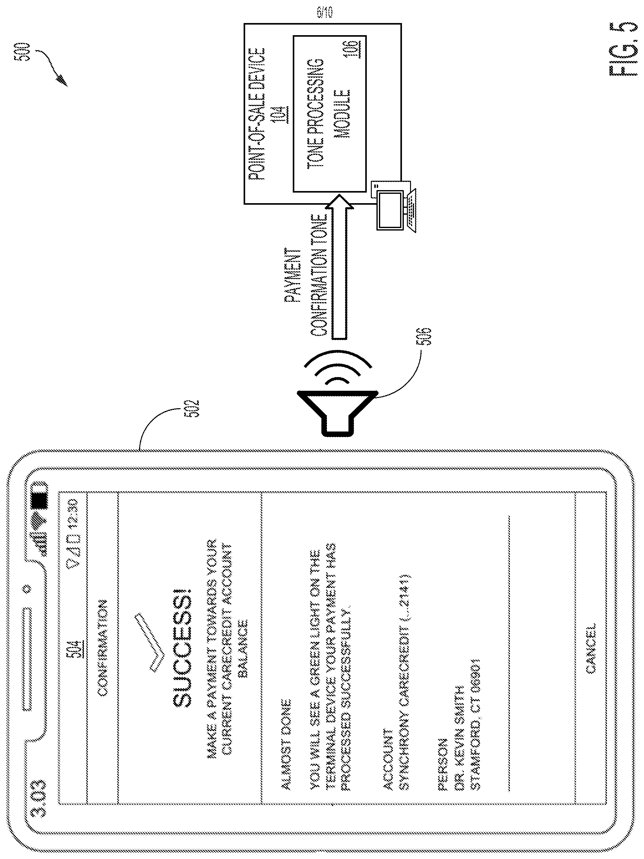 Patent US12327234 Figure 6 – Reverse terminal payment systems and methods