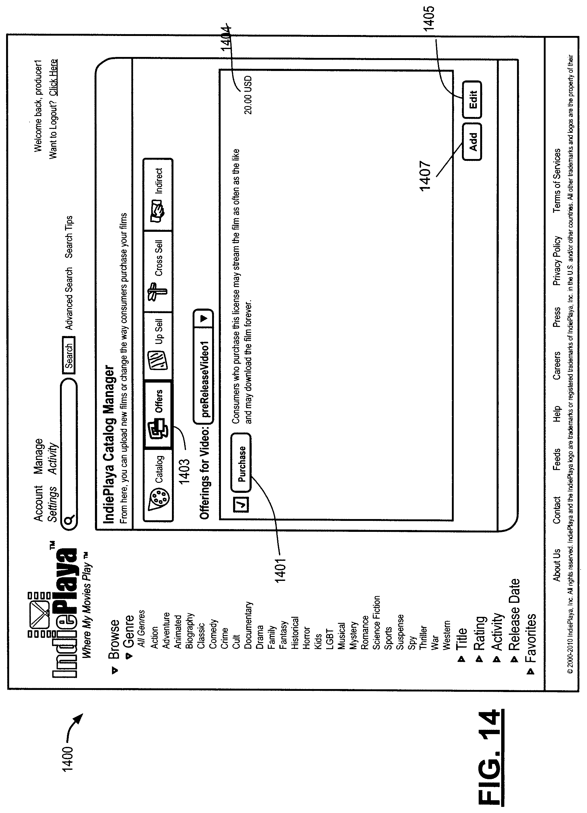 Patent US12327259 Figure 14 – Systems and methods for dynamic management of geo-fenced and geo-targeted media content and content alternatives in content management systems