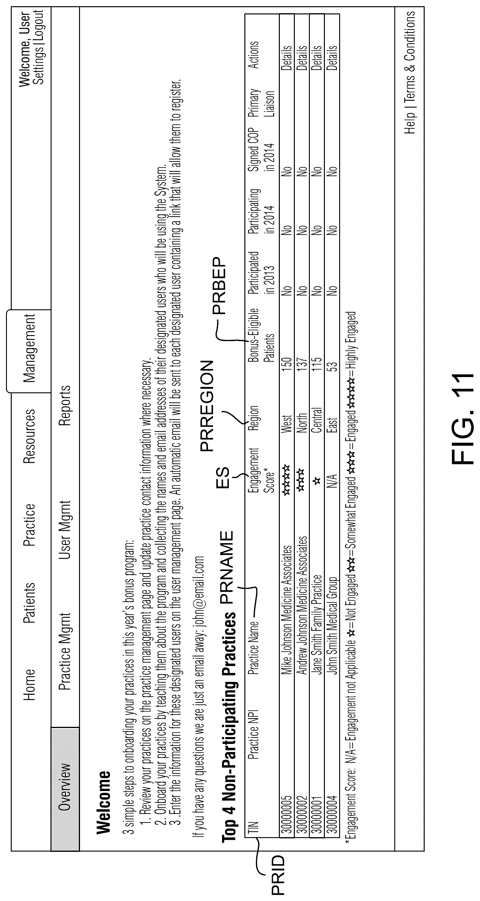 Patent US12327262 Figure 11 – Medical accountable provider platform