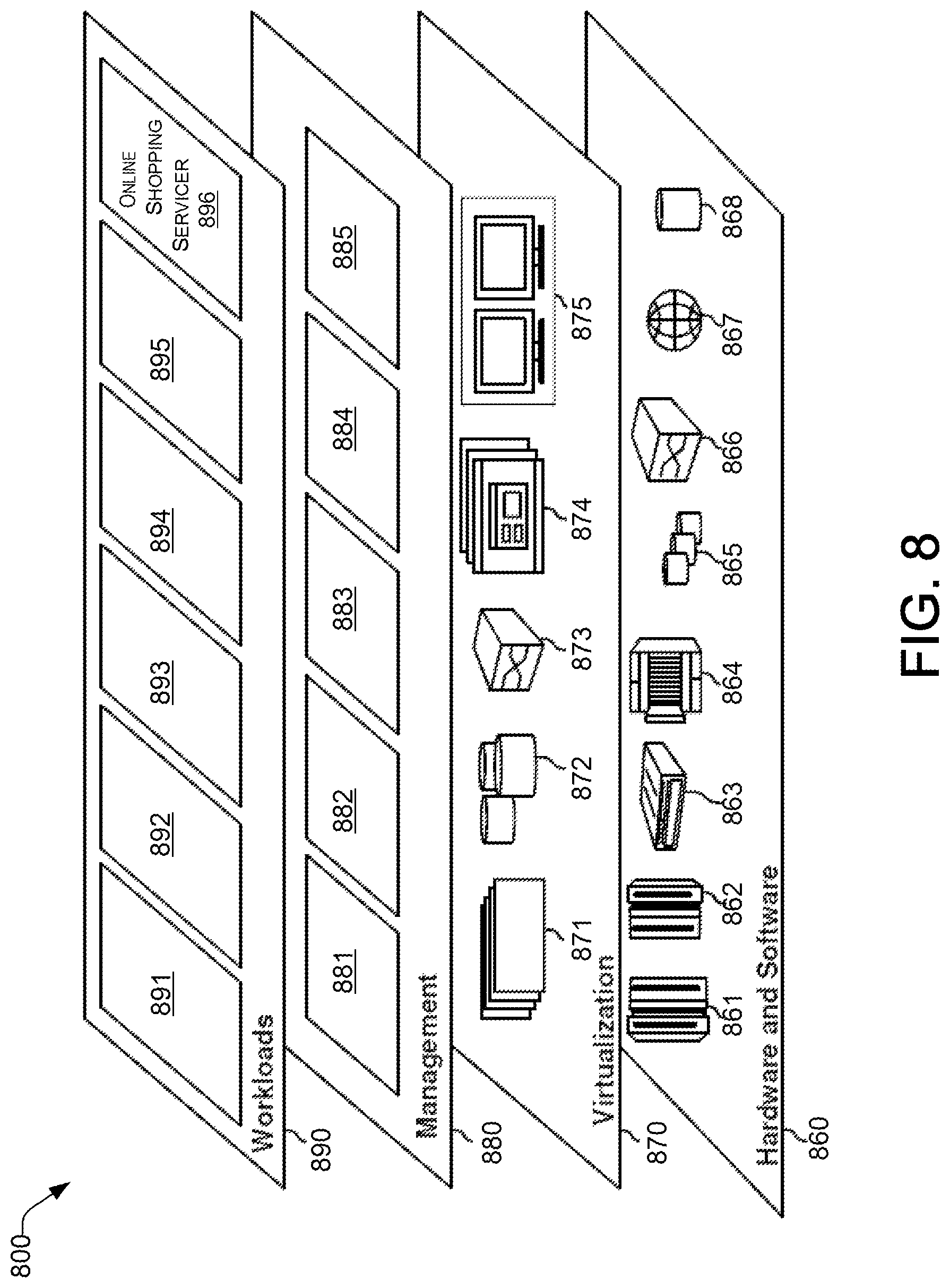 Patent US12327278 Figure 8 – Remote based online product selection