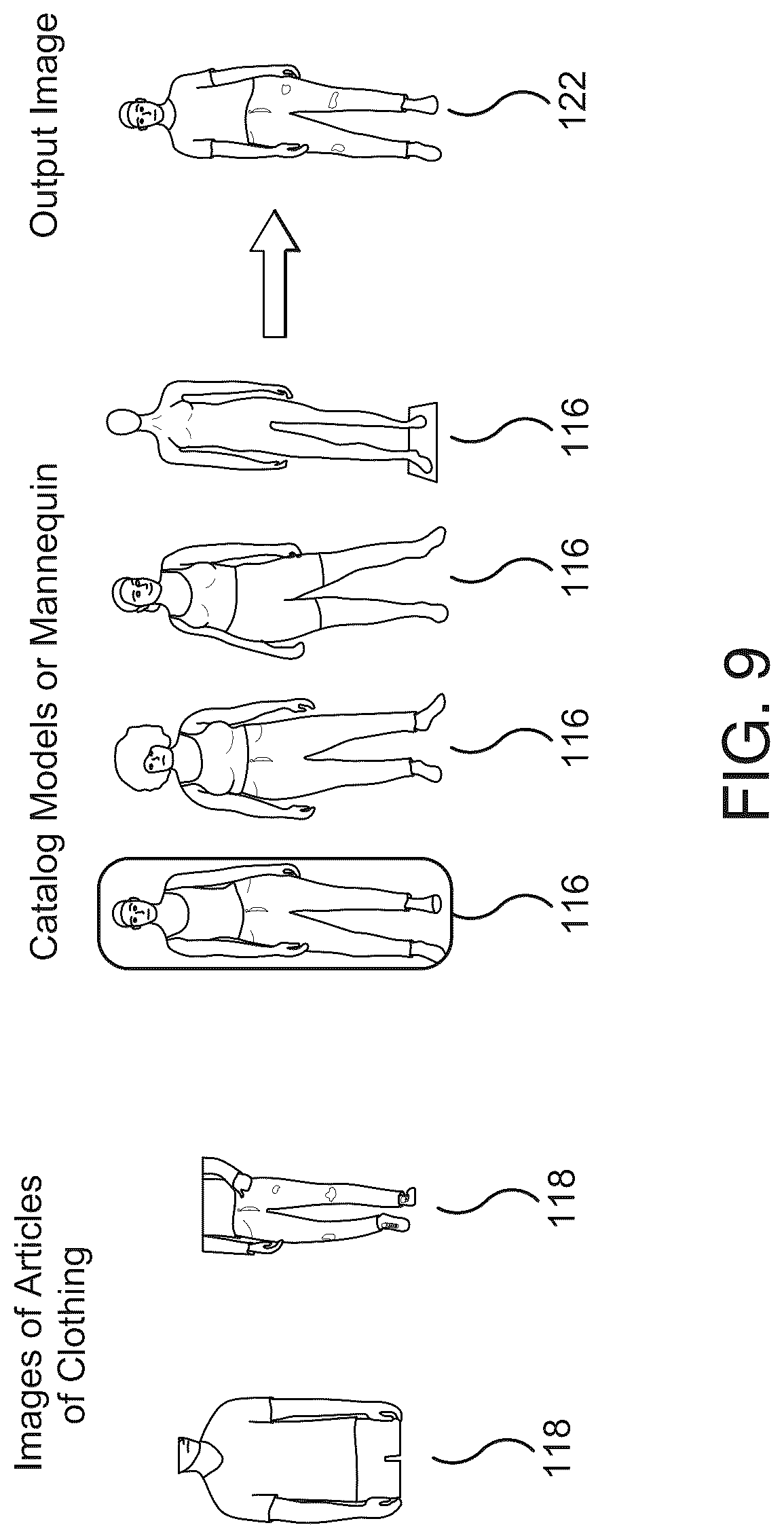 Patent US12327280 Figure 9 – Method and system for outfit simulation using layer mask