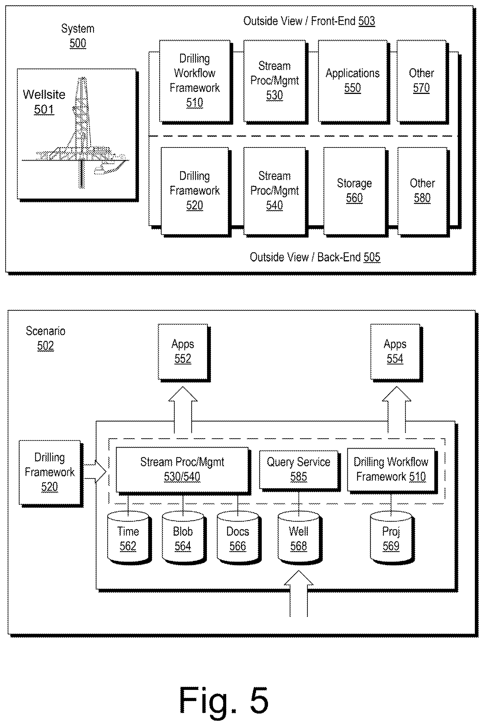 Patent US12327288 Figure 5 – Well planning and drilling service