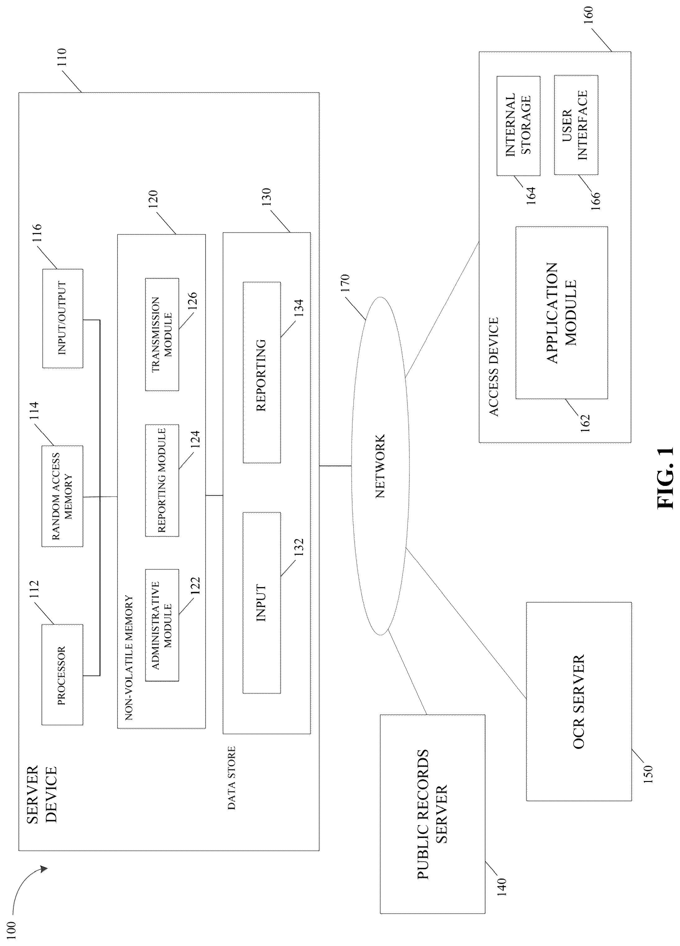 Patent US12327292 Figure 1 – Systems and methods for searching remote databases