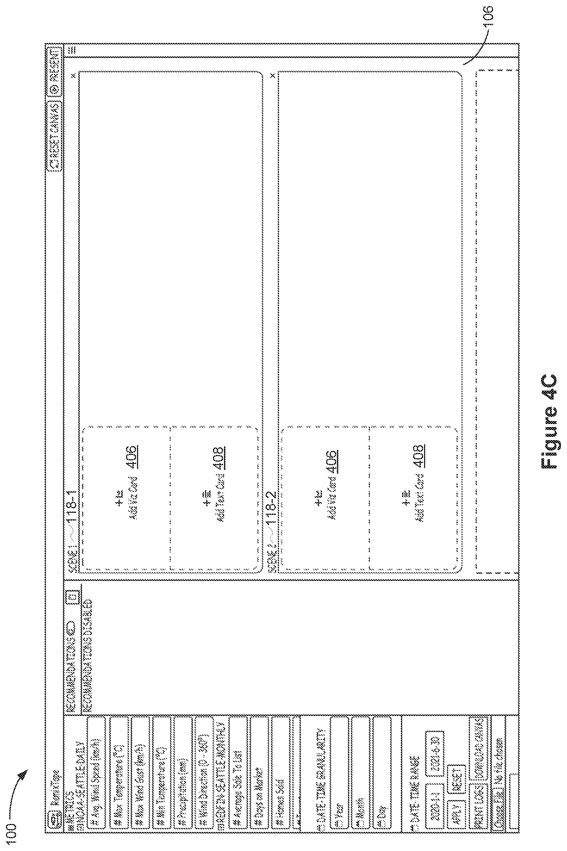 Patent US12327303 Figure 7 – Using semantic alignment to present time series metrics