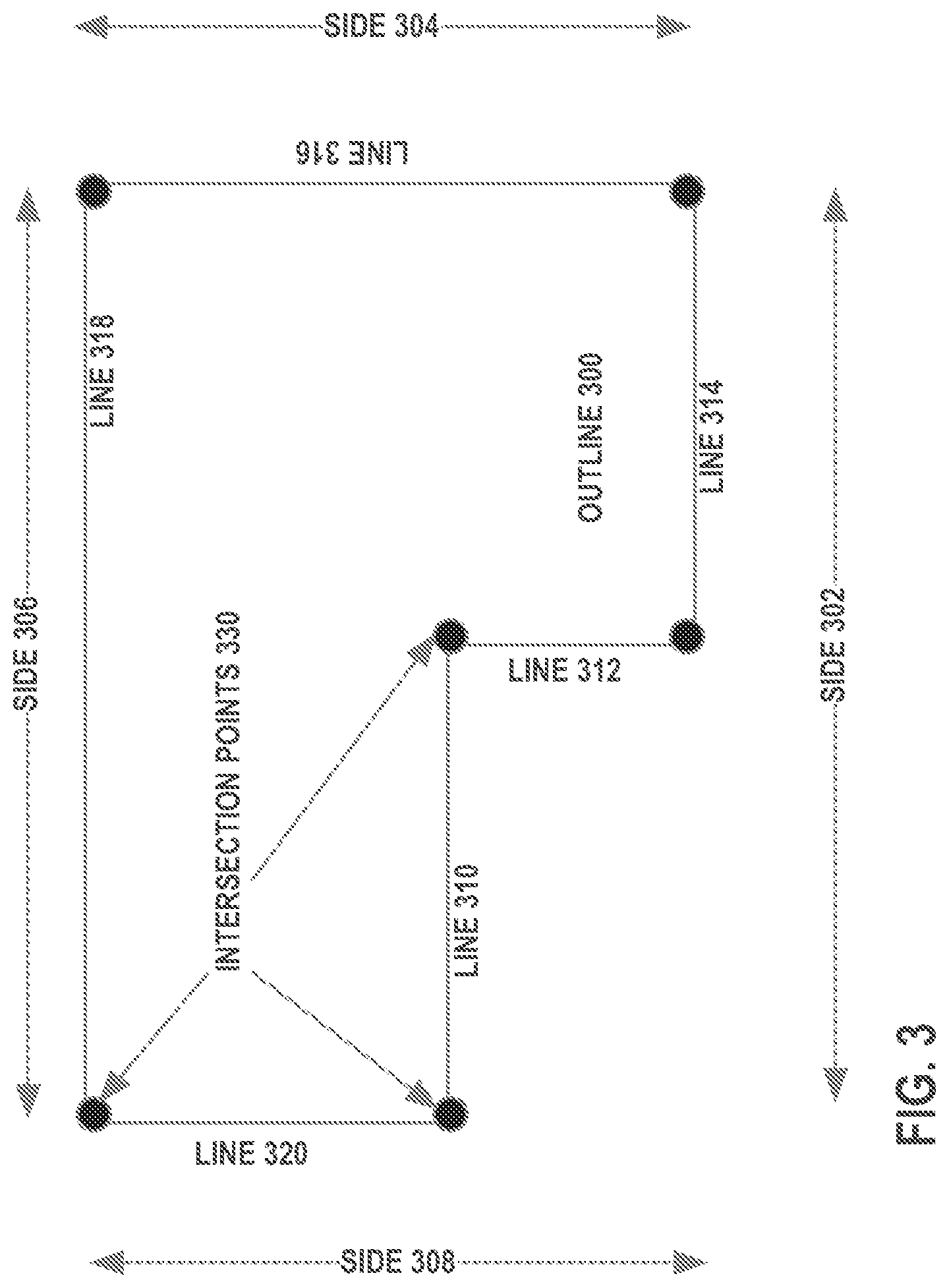 Patent US12327310 Figure 3 – Method for generating roof outlines from lateral images