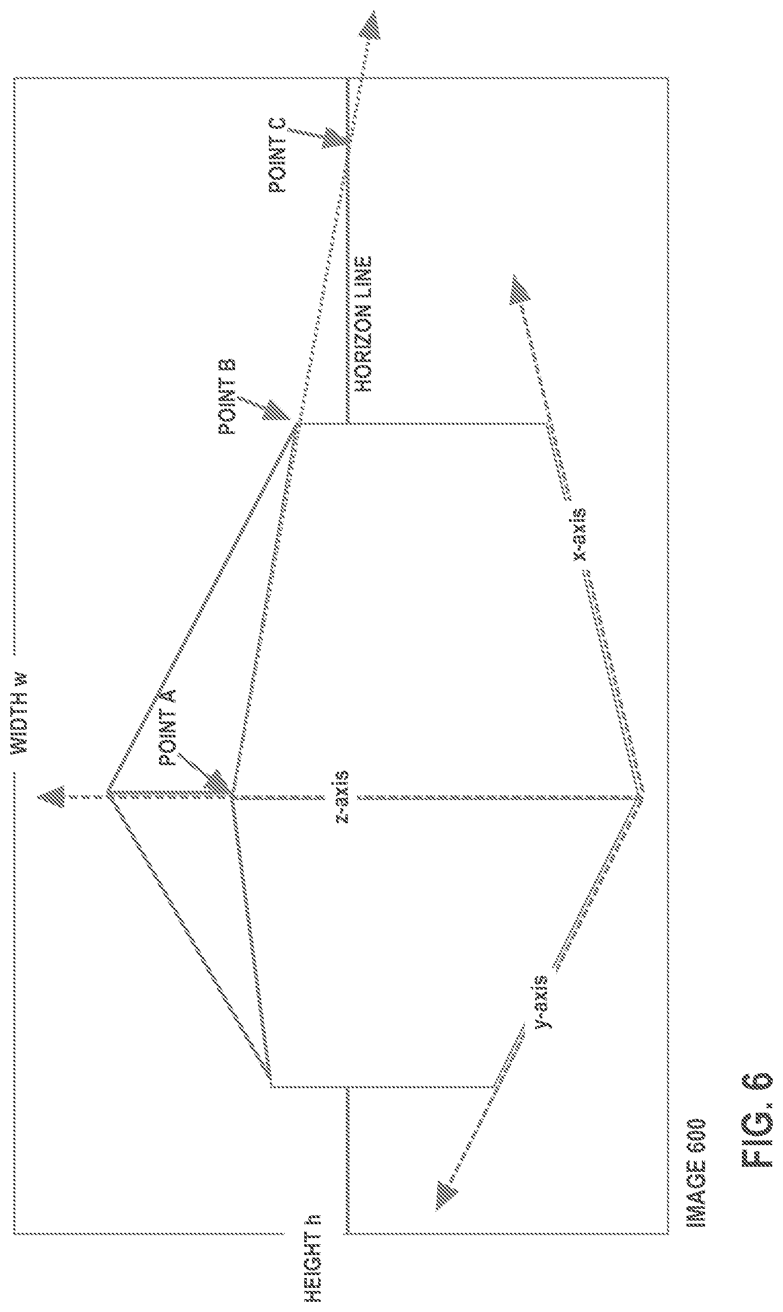 Patent US12327310 Figure 6 – Method for generating roof outlines from lateral images