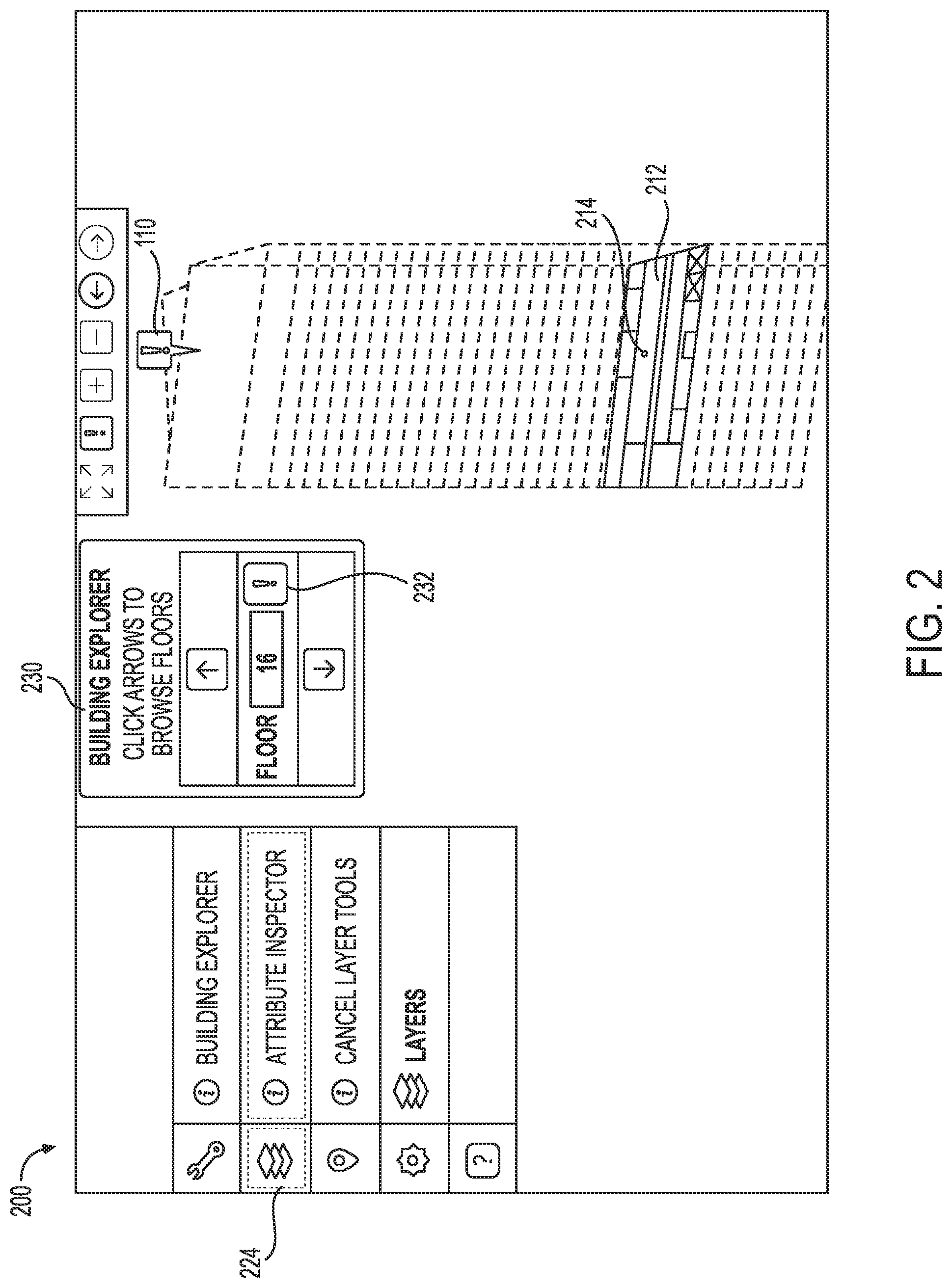 Patent US12327311 Figure 2 – Systems and methods for emergency response mapping and visualization in three dimensions