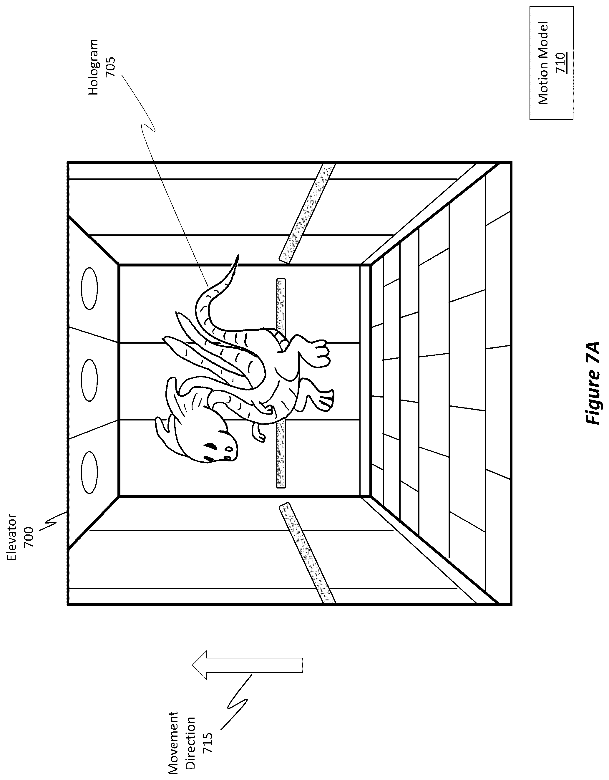 Patent US12327321 Figure 7 – Automatic detection of the presence of a moving platform