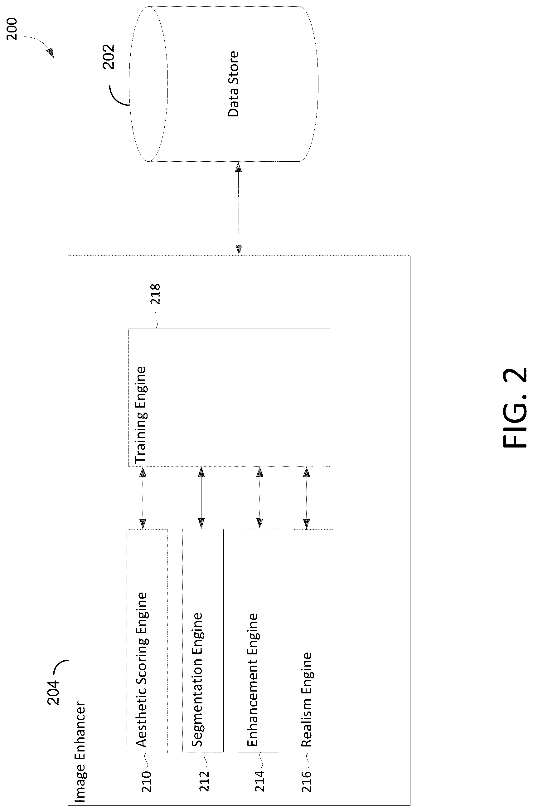 Patent US12327328 Figure 3 – Aesthetics-guided image enhancement