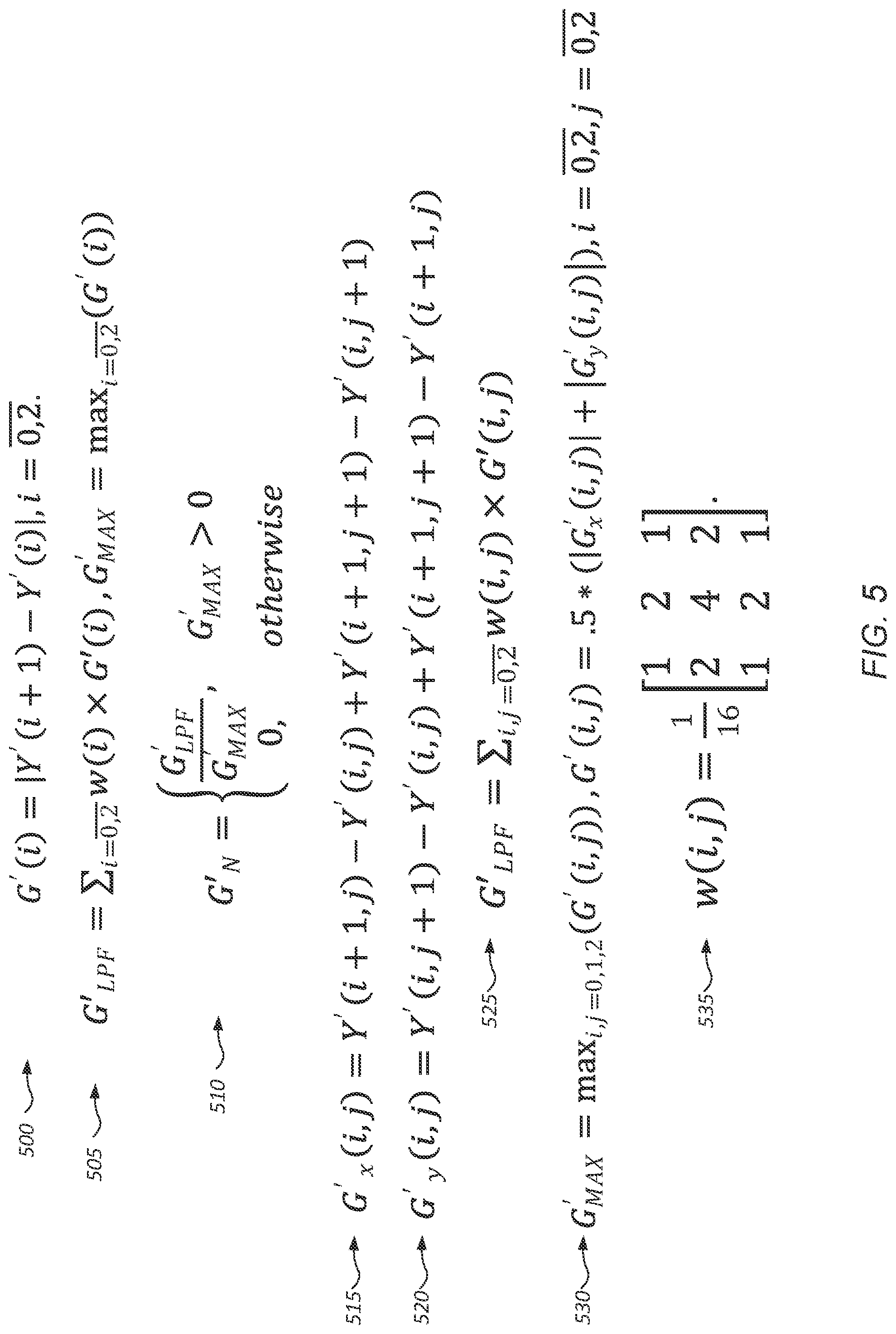 Patent US12327335 Figure 5 – Gradient adaptive ringing control for image resampling