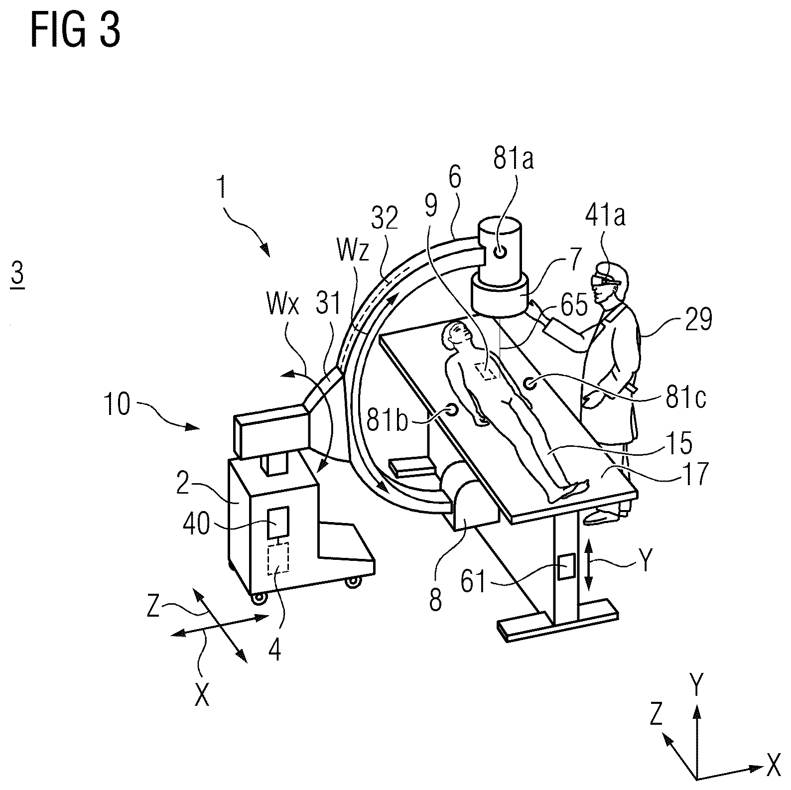 Patent US12327354 Figure 3 – Apparatus, system and method for supporting a procedure of an imaging examination