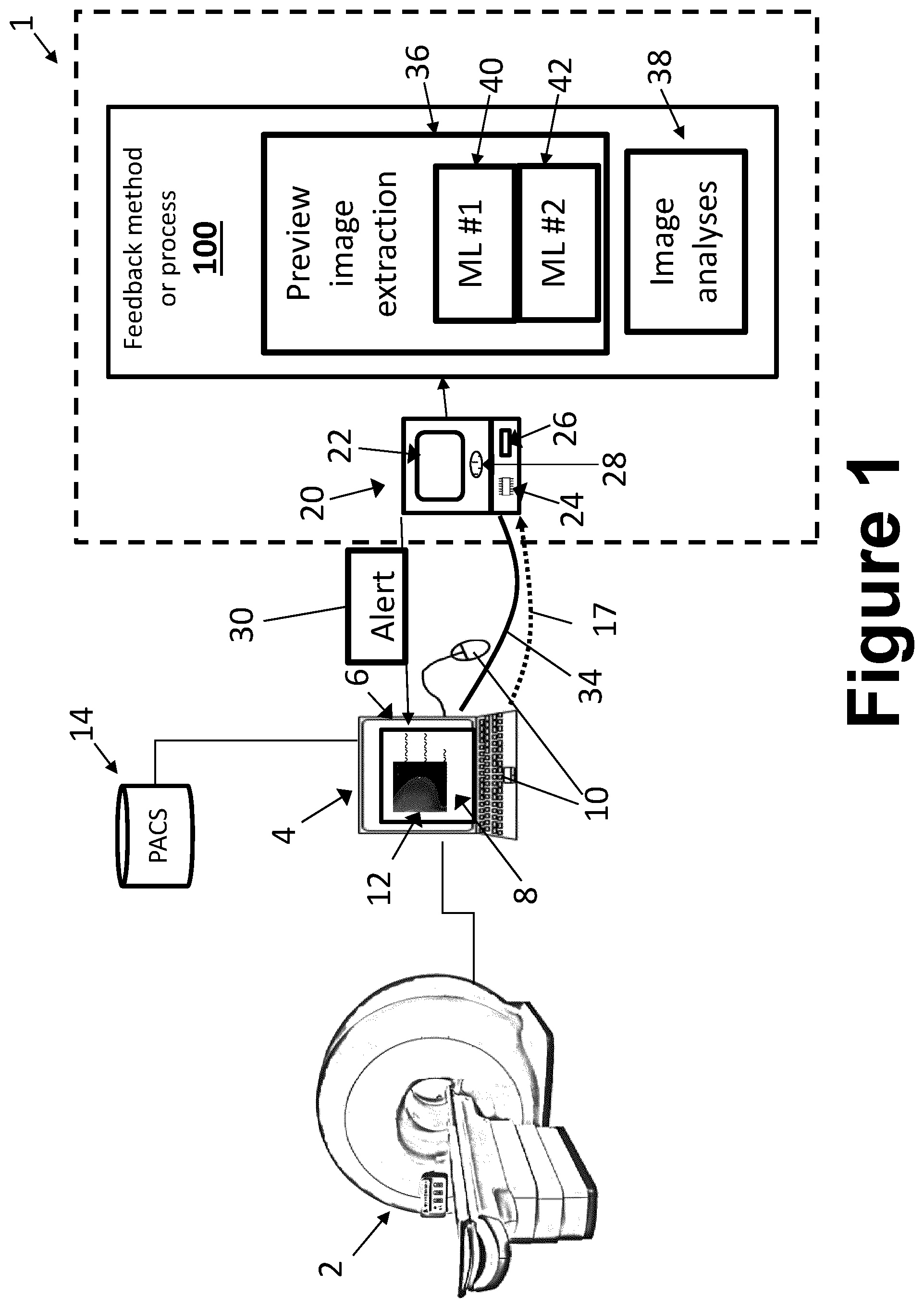 Patent US12327357 Figure 1 – Systems and methods for immediate image quality feedback