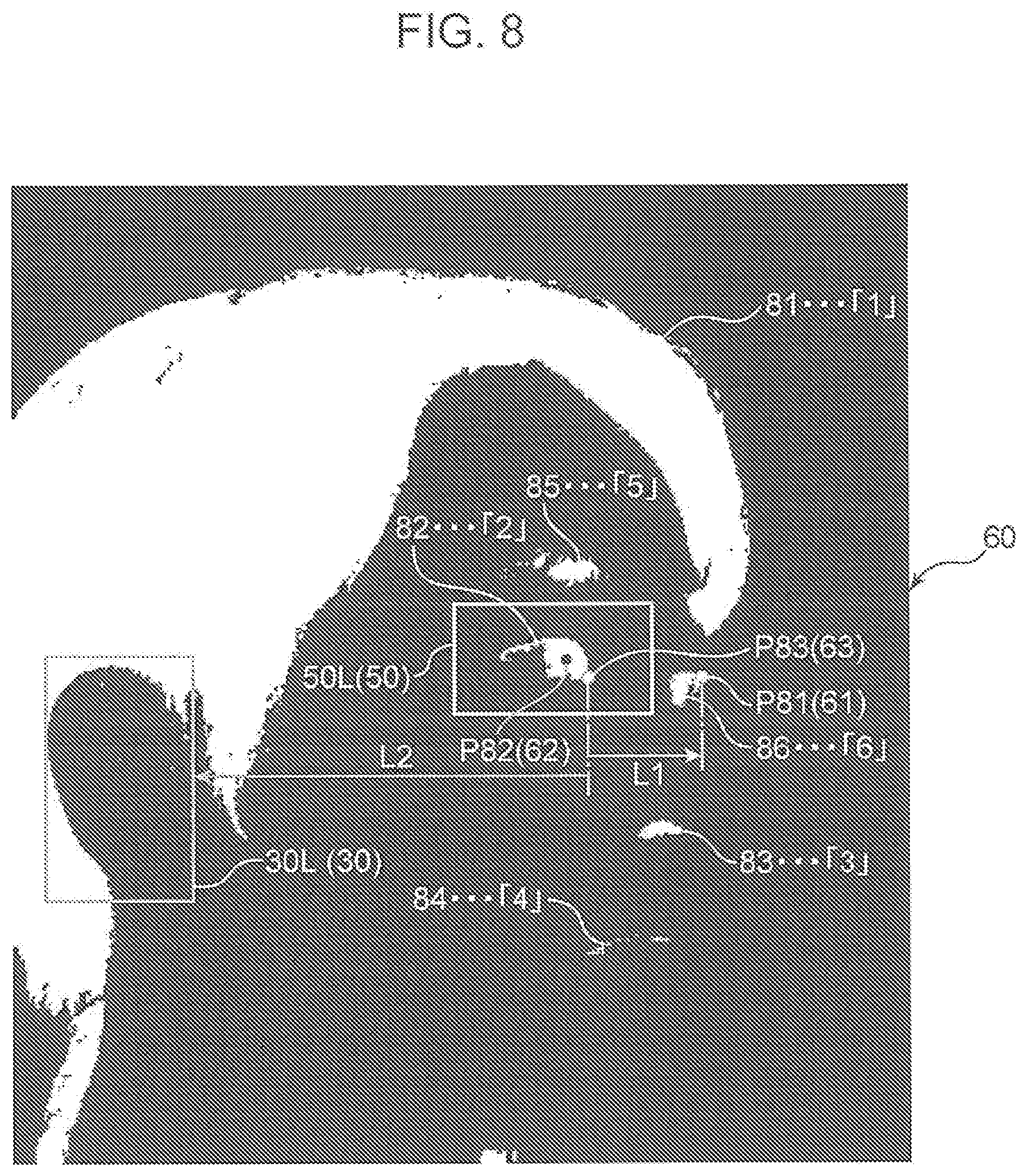 Patent US12327372 Figure 8 – Eye gaze detection method, eye gaze detection device, and non-transitory computer readable storage medium