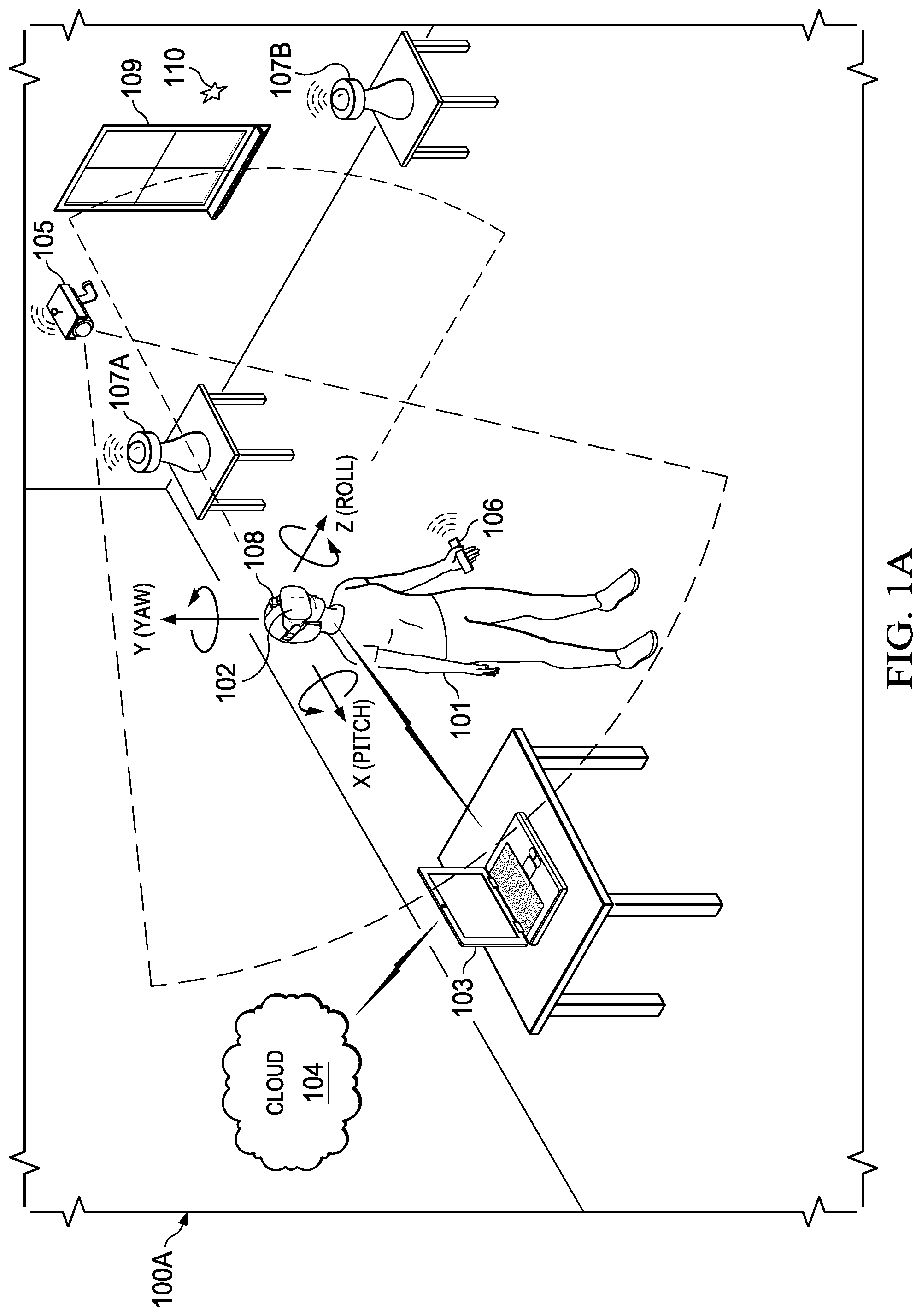 Patent US12327375 Figure 1 – Resolving region-of-interest (ROI) overlaps for distributed simultaneous localization and mapping (SLAM) in edge cloud architectures
