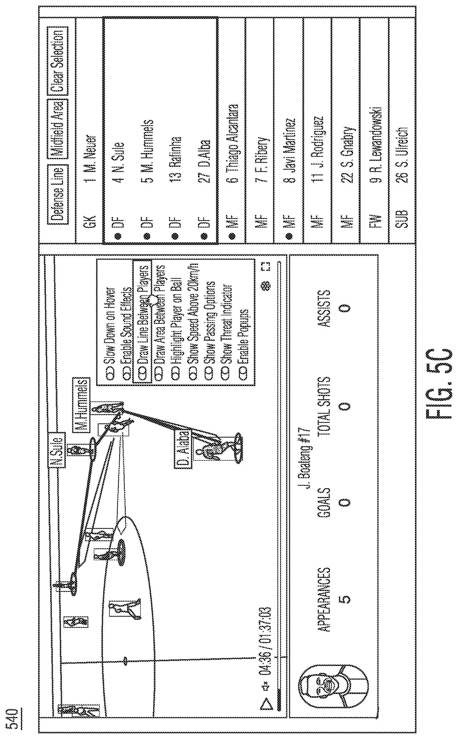 Patent US12327408 Figure 7 – Interactive video system for sports media