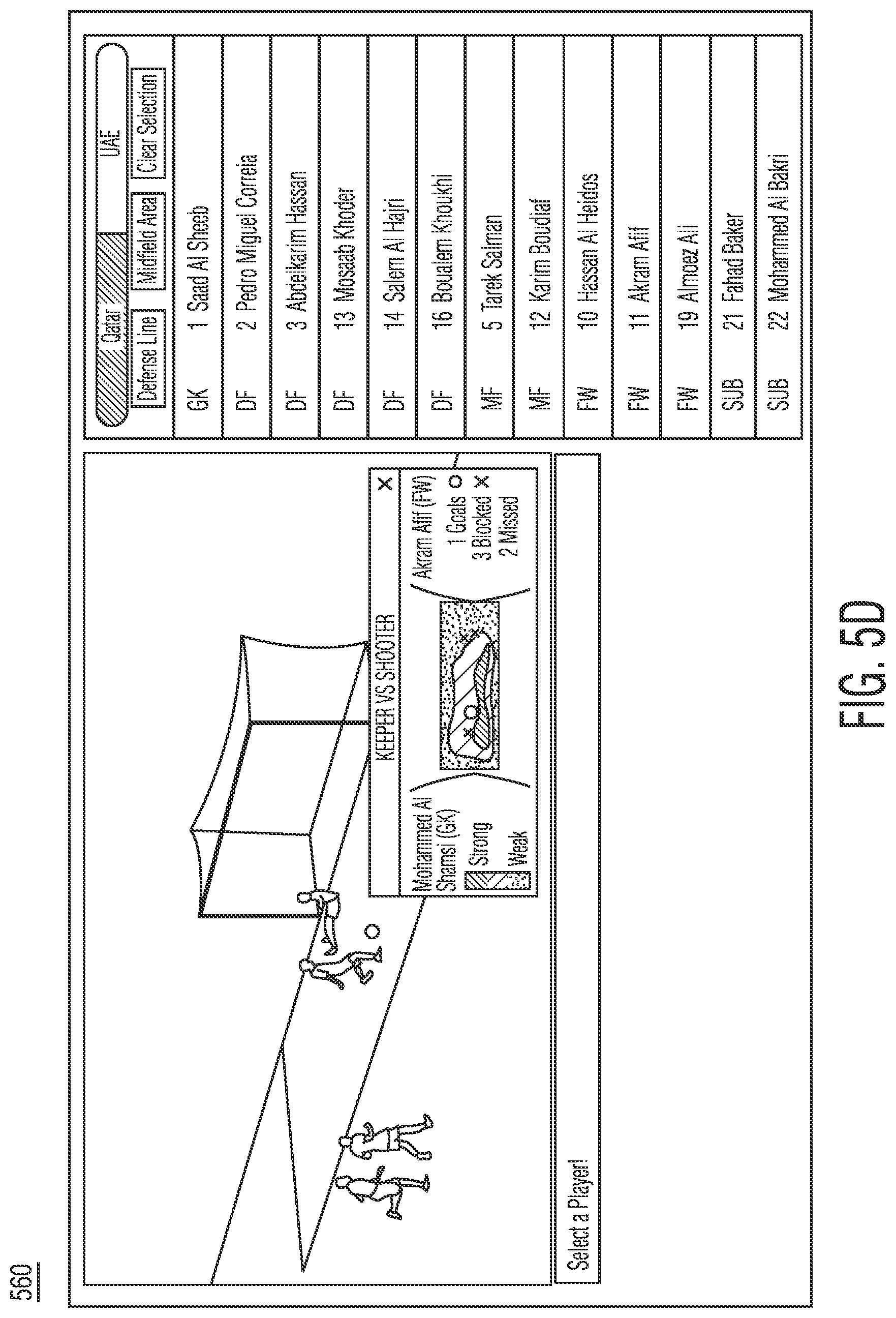 Patent US12327408 Figure 8 – Interactive video system for sports media