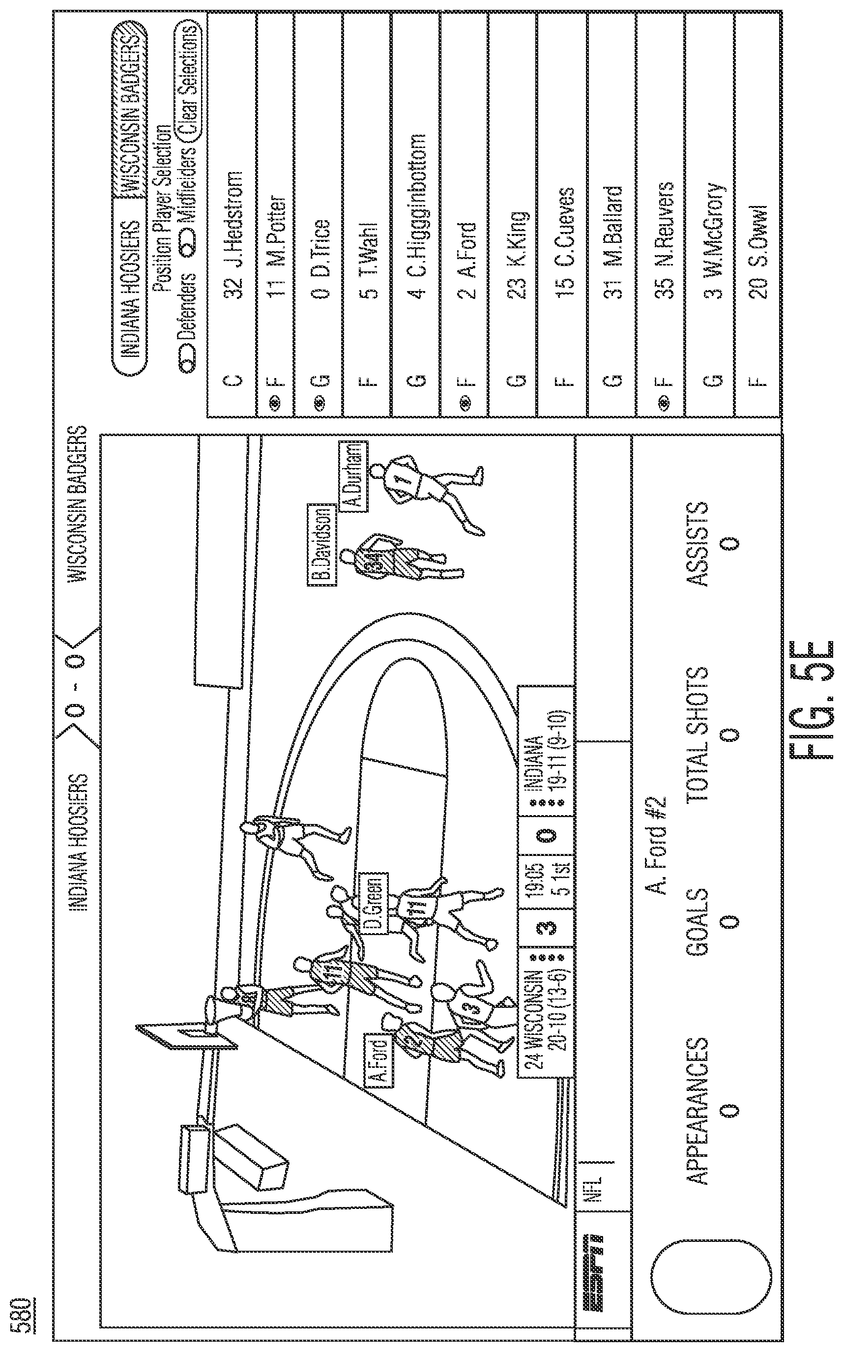 Patent US12327408 Figure 9 – Interactive video system for sports media