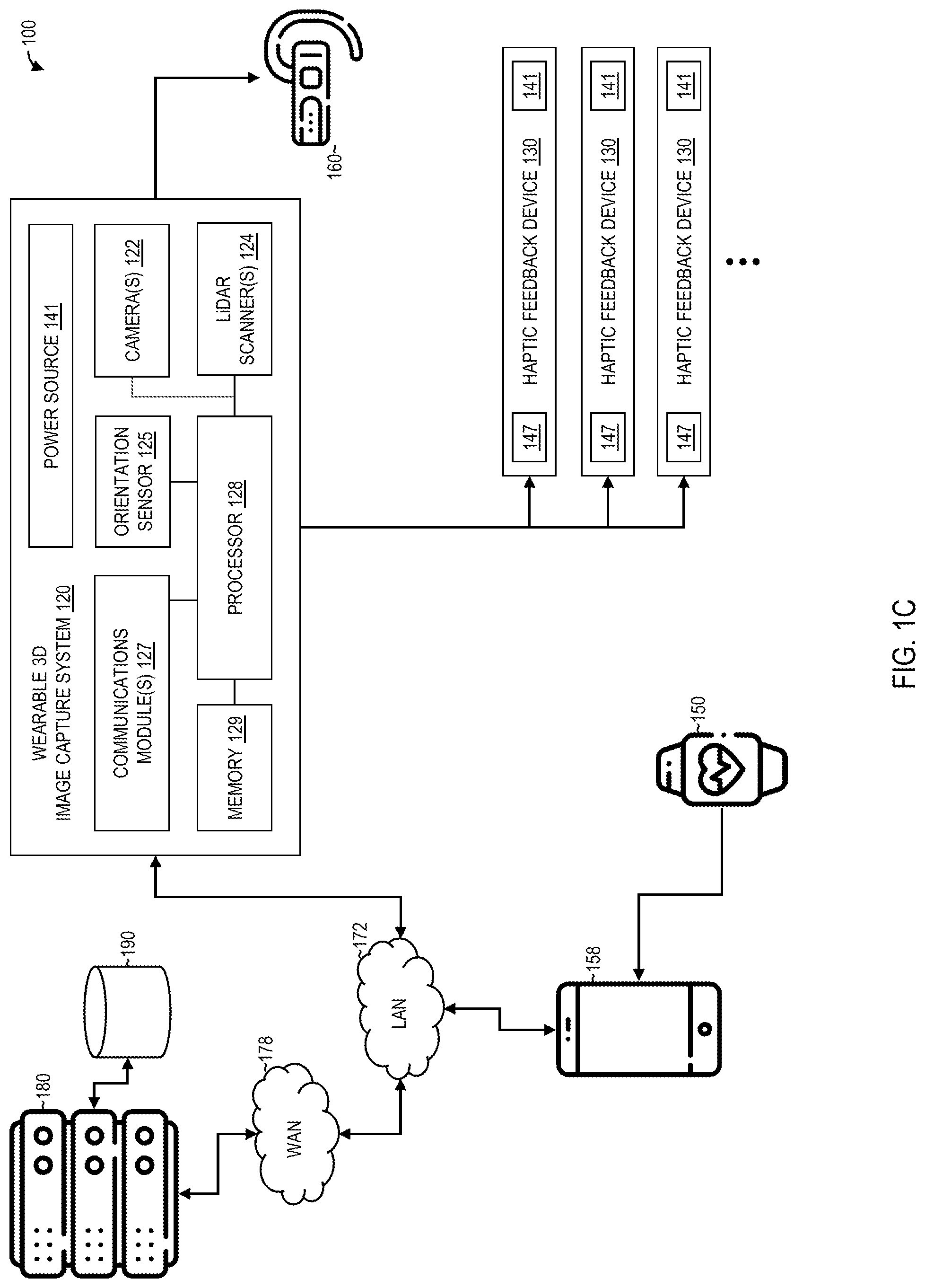 Patent US12327411 Figure 3 – Converting spatial information to haptic and auditory feedback