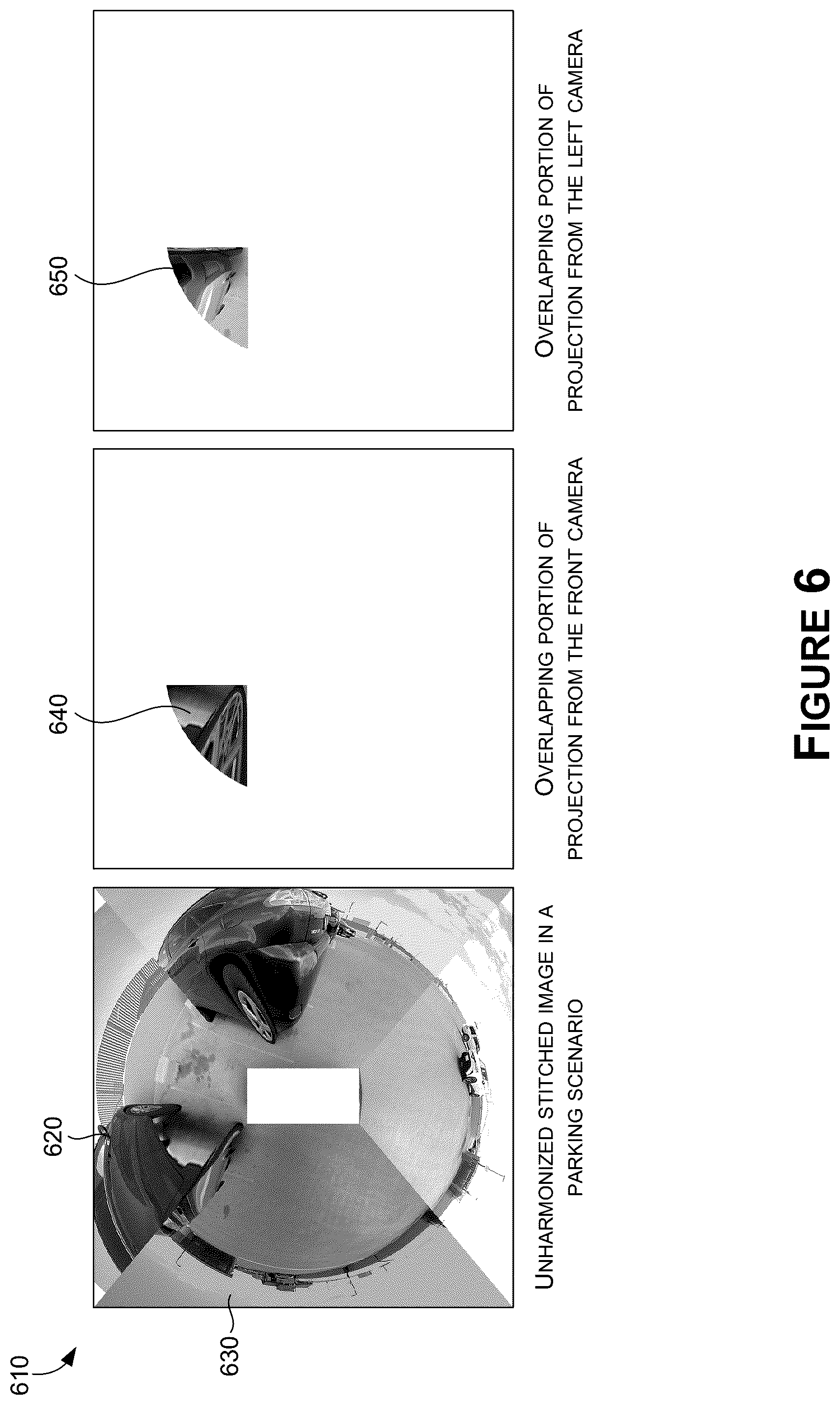 Patent US12327413 Figure 6 – Image stitching with color harmonization for surround view systems and applications