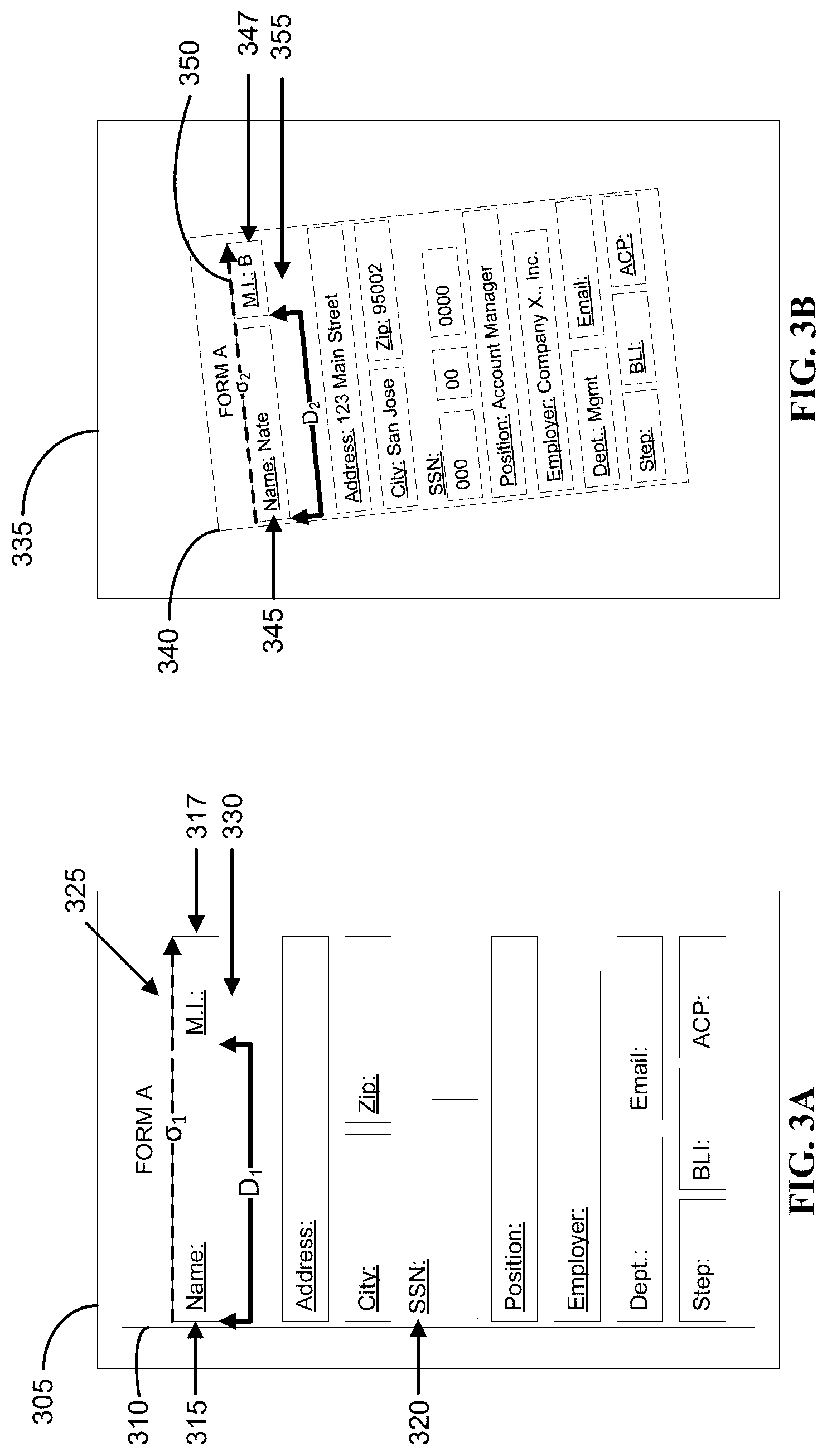 Patent US12327423 Figure 2 – Data extraction from form images