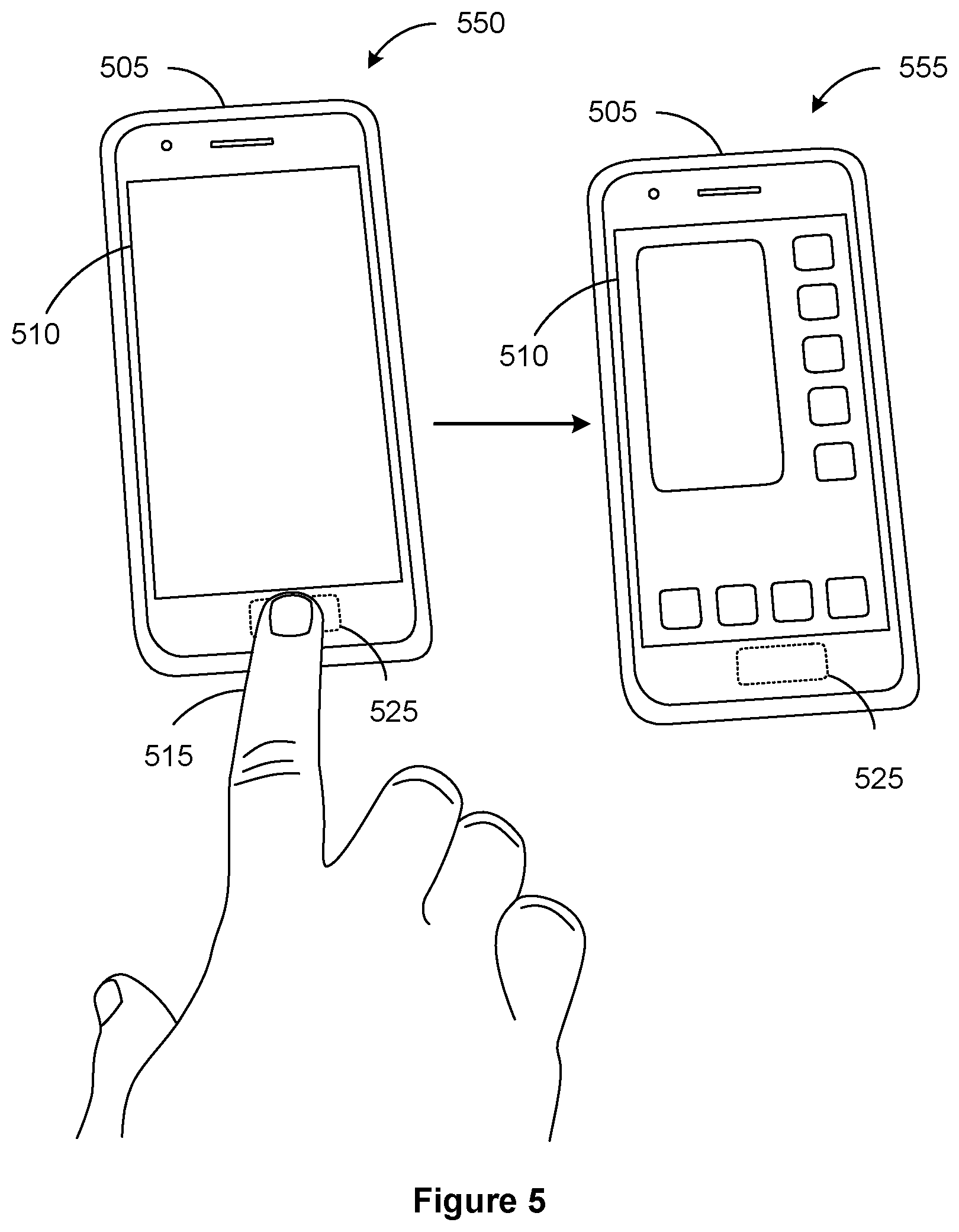 Patent US12327426 Figure 6 – Ultrasonic fingerprint sensor for under-display applications