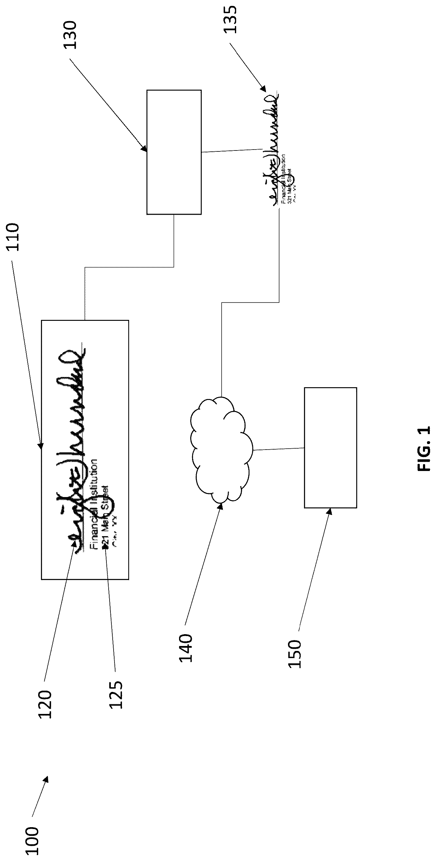 Patent US12327431 — Methods and systems for forgery detection — Figure 1