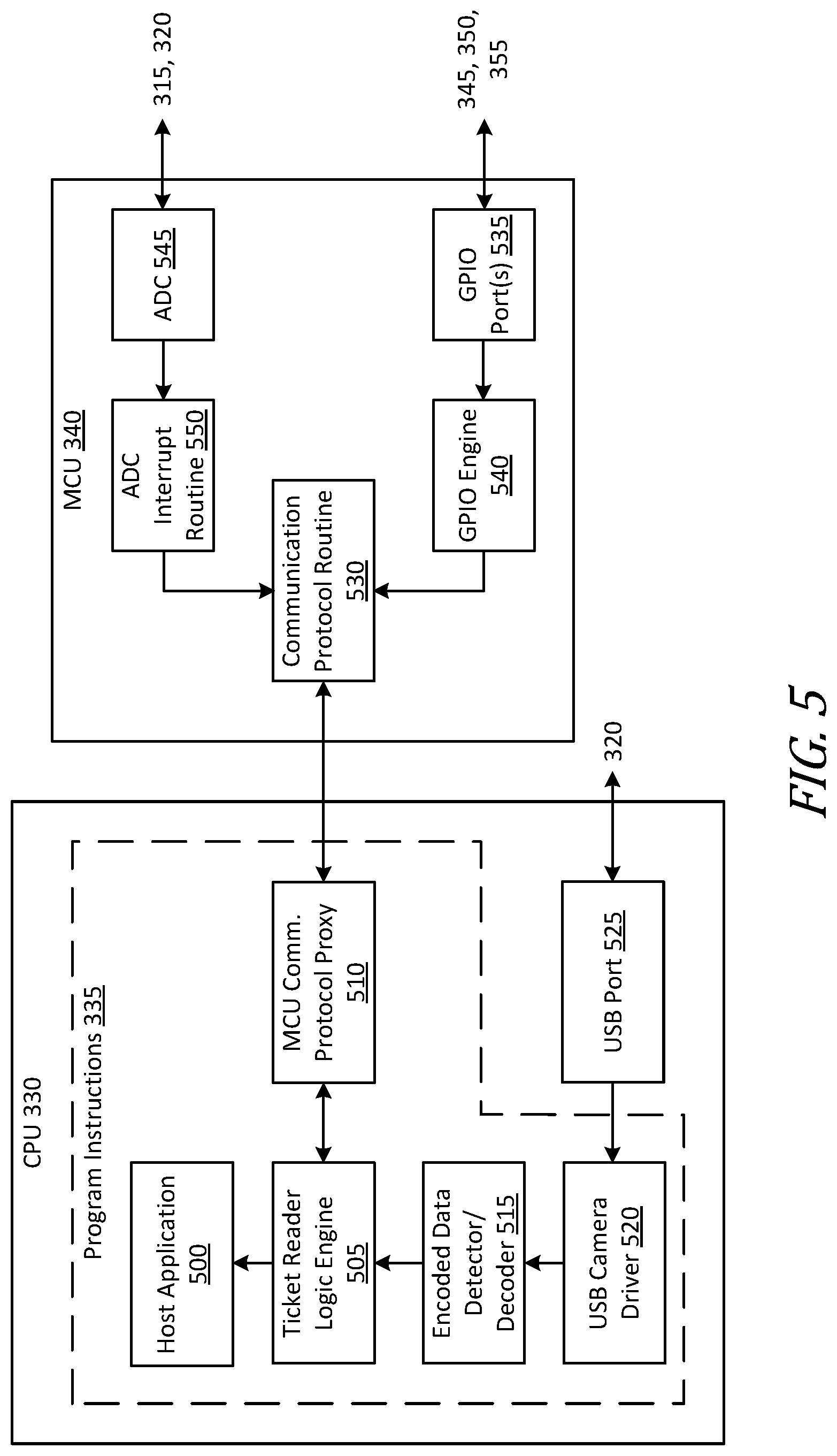 Patent US12327435 Figure 5 – Systems and methods for validating and subsequently thermally obfuscating a paper ticket used to access an electronic voting device