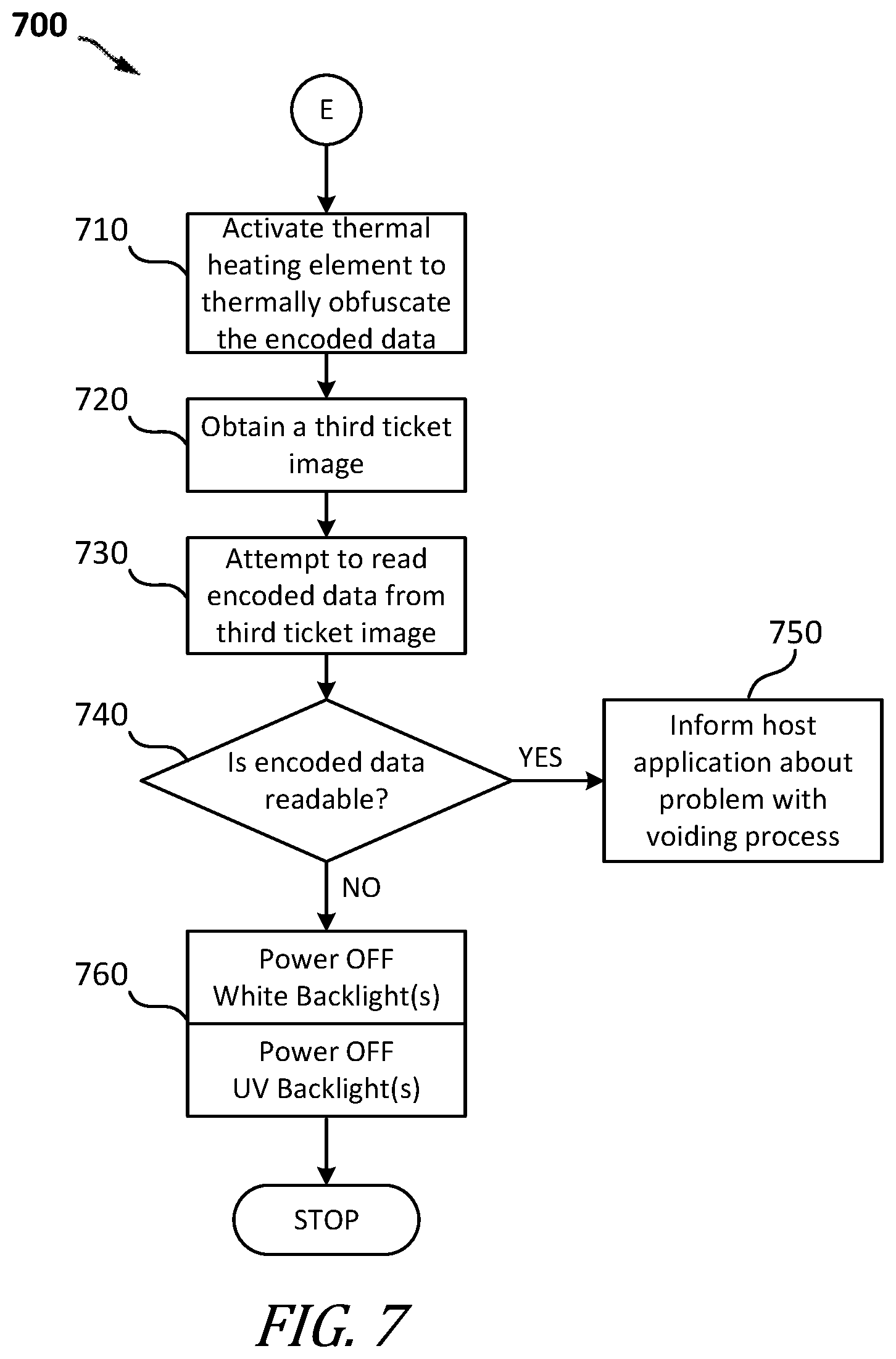 Patent US12327435 Figure 10 – Systems and methods for validating and subsequently thermally obfuscating a paper ticket used to access an electronic voting device