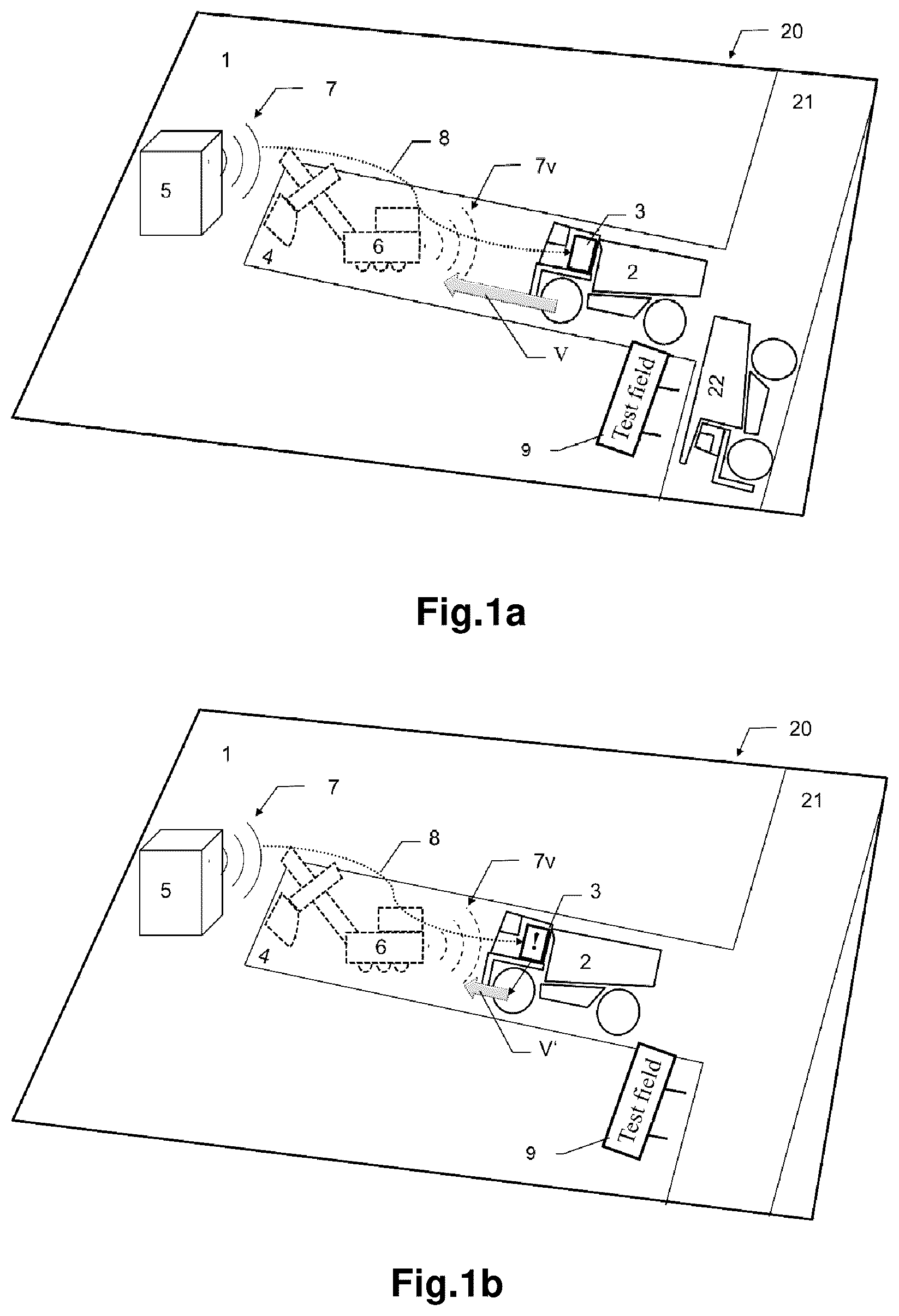 Patent US12327440 Figure 1 – Method and system for on-site testing of an off-road vehicle intervention system