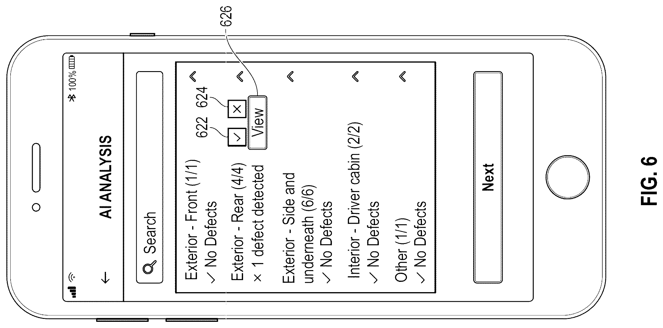 Patent US12327445 Figure 6 – Artificial intelligence inspection assistant