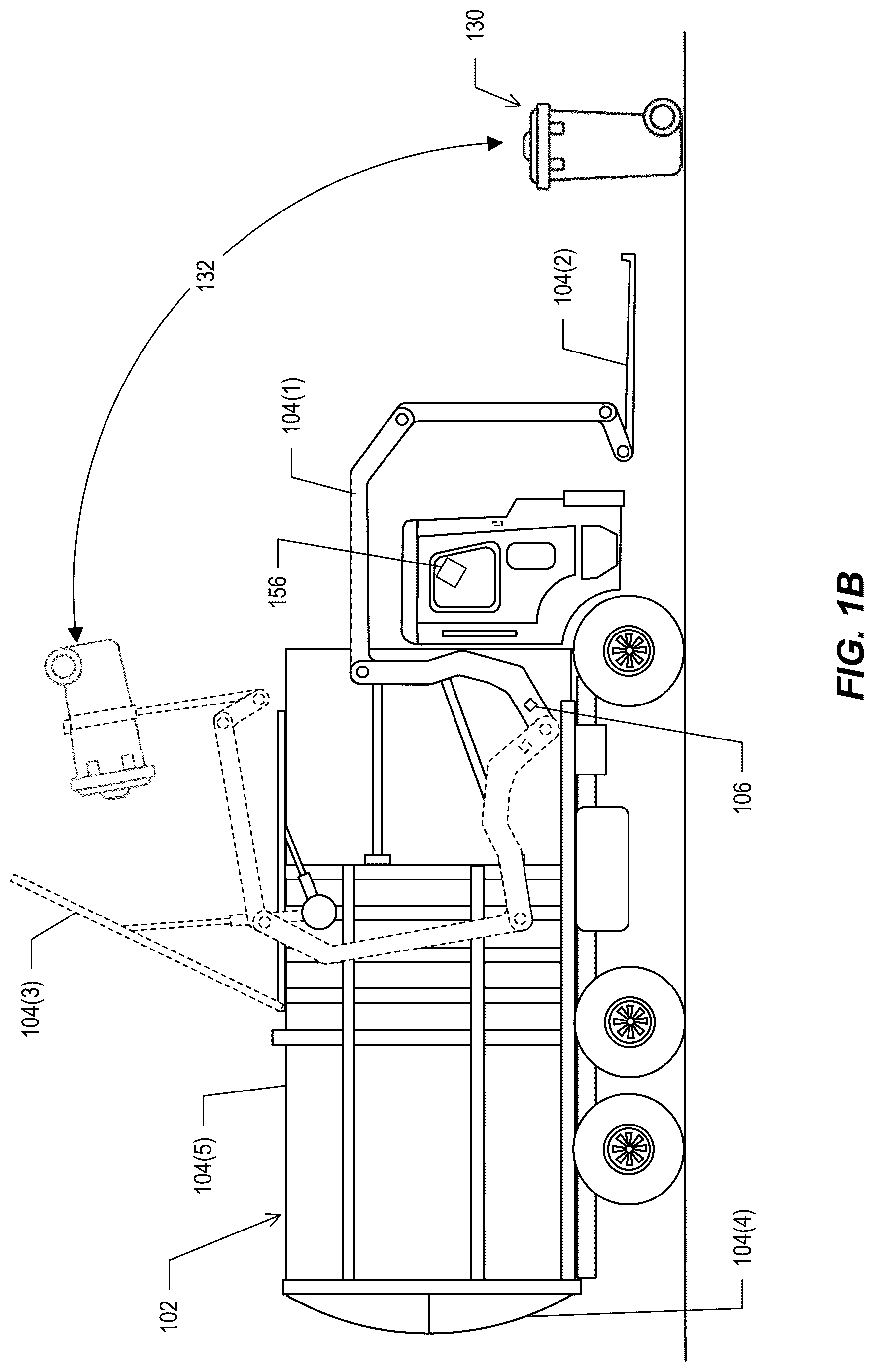 Patent US12327446 Figure 2 – Refuse container identification using parcel data