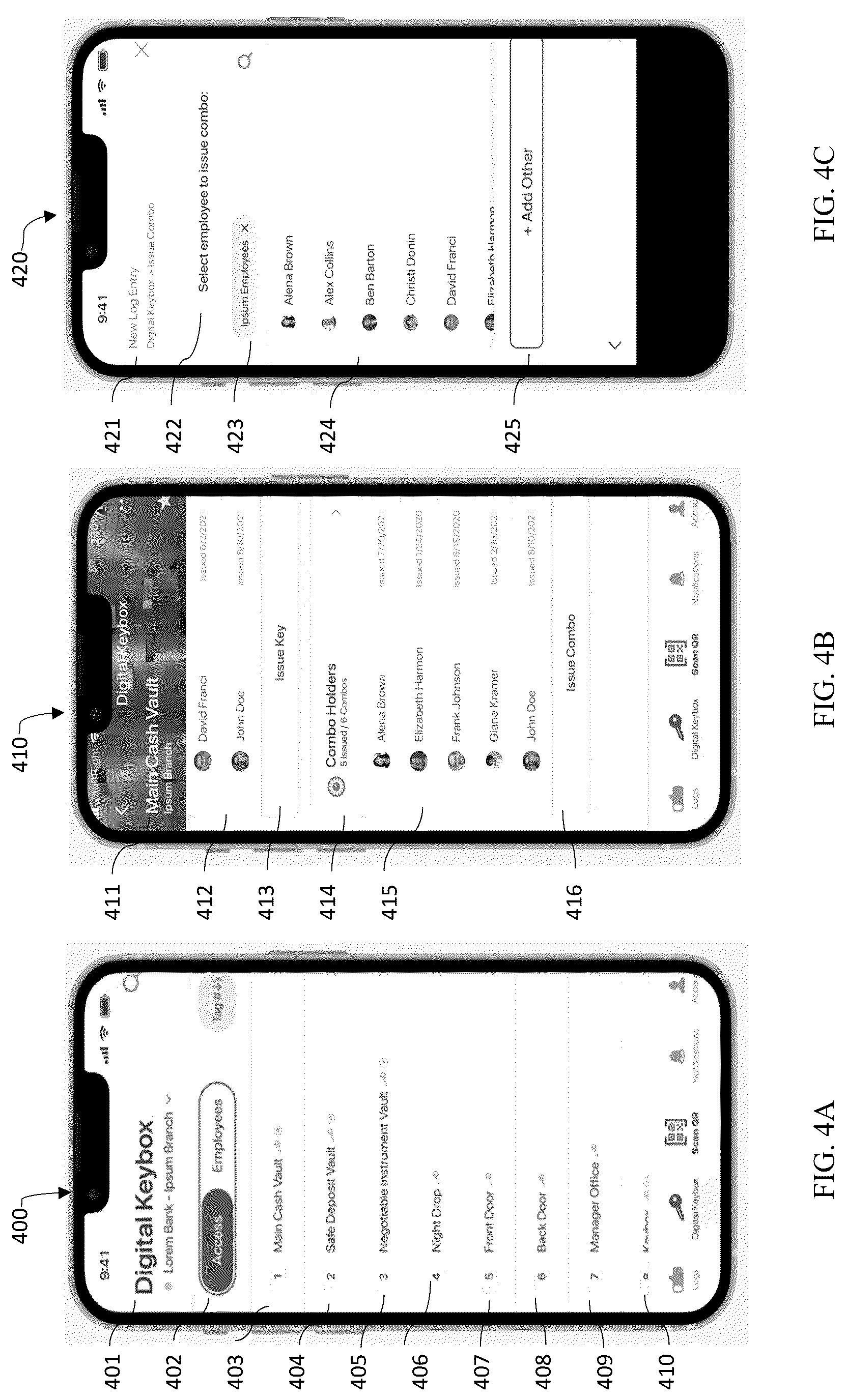 Patent US12327451 Figure 5 – System to enhance security of access and electronic key and combination distribution