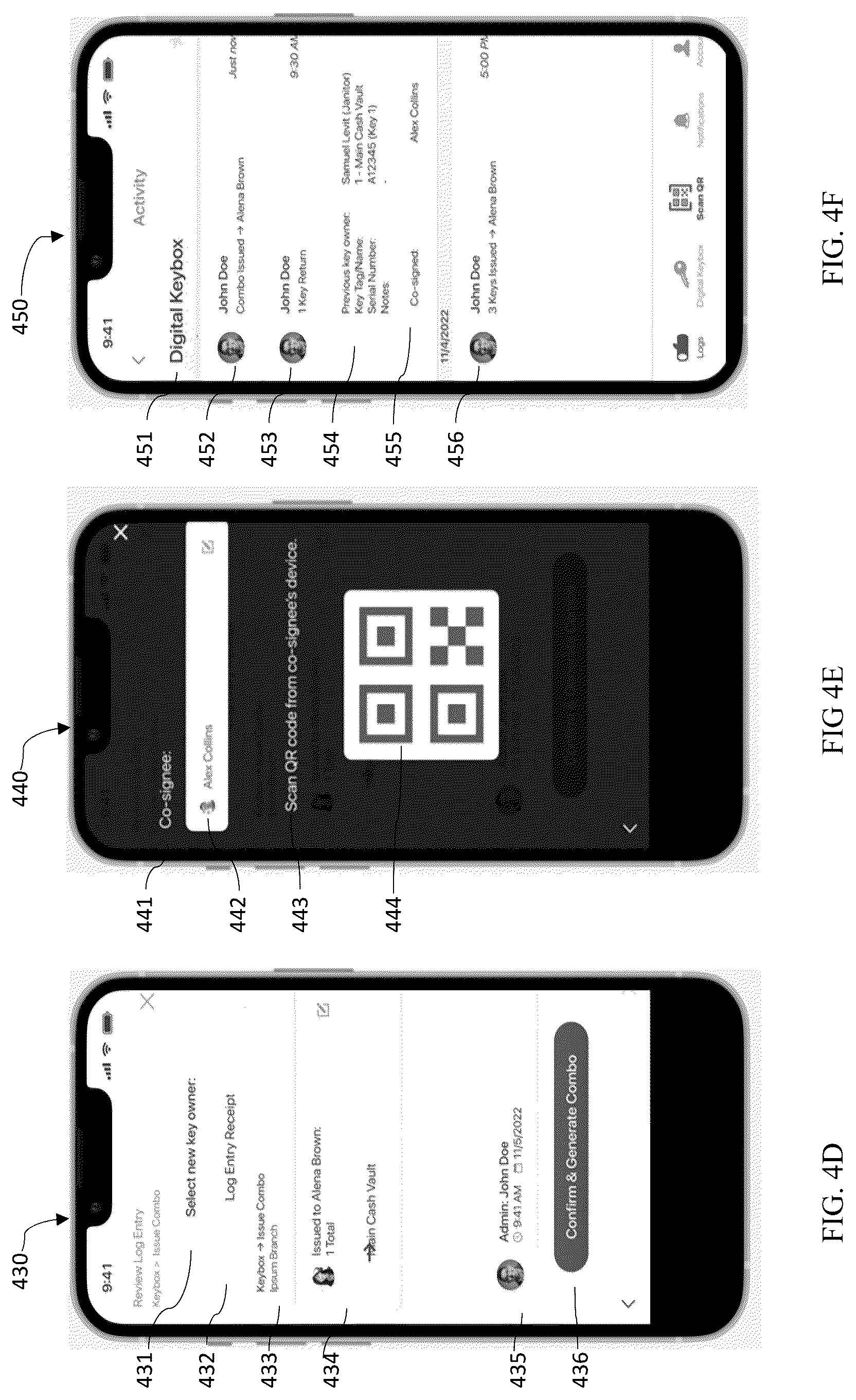 Patent US12327451 Figure 6 – System to enhance security of access and electronic key and combination distribution