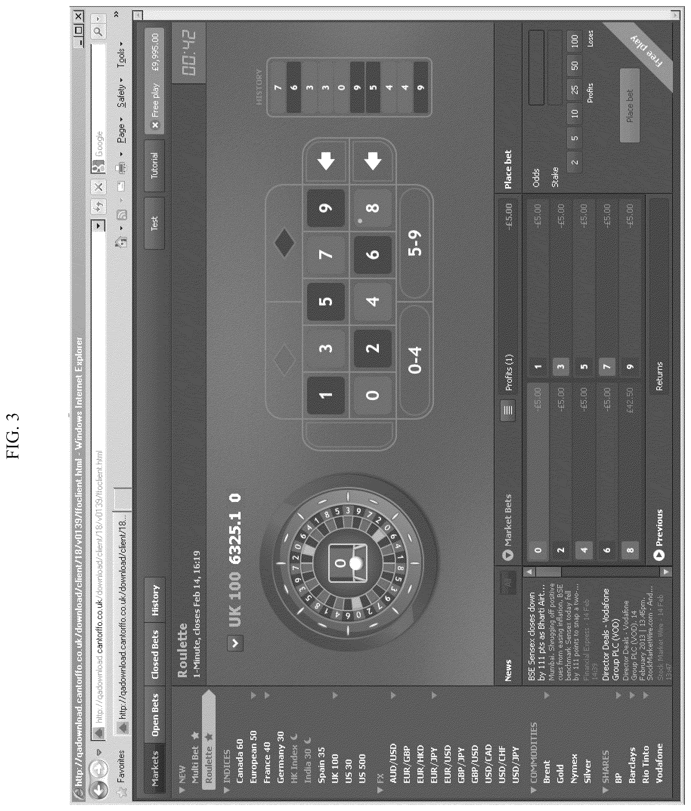 Patent US12327457 Figure 3 – Games using financial indicators as random number generators