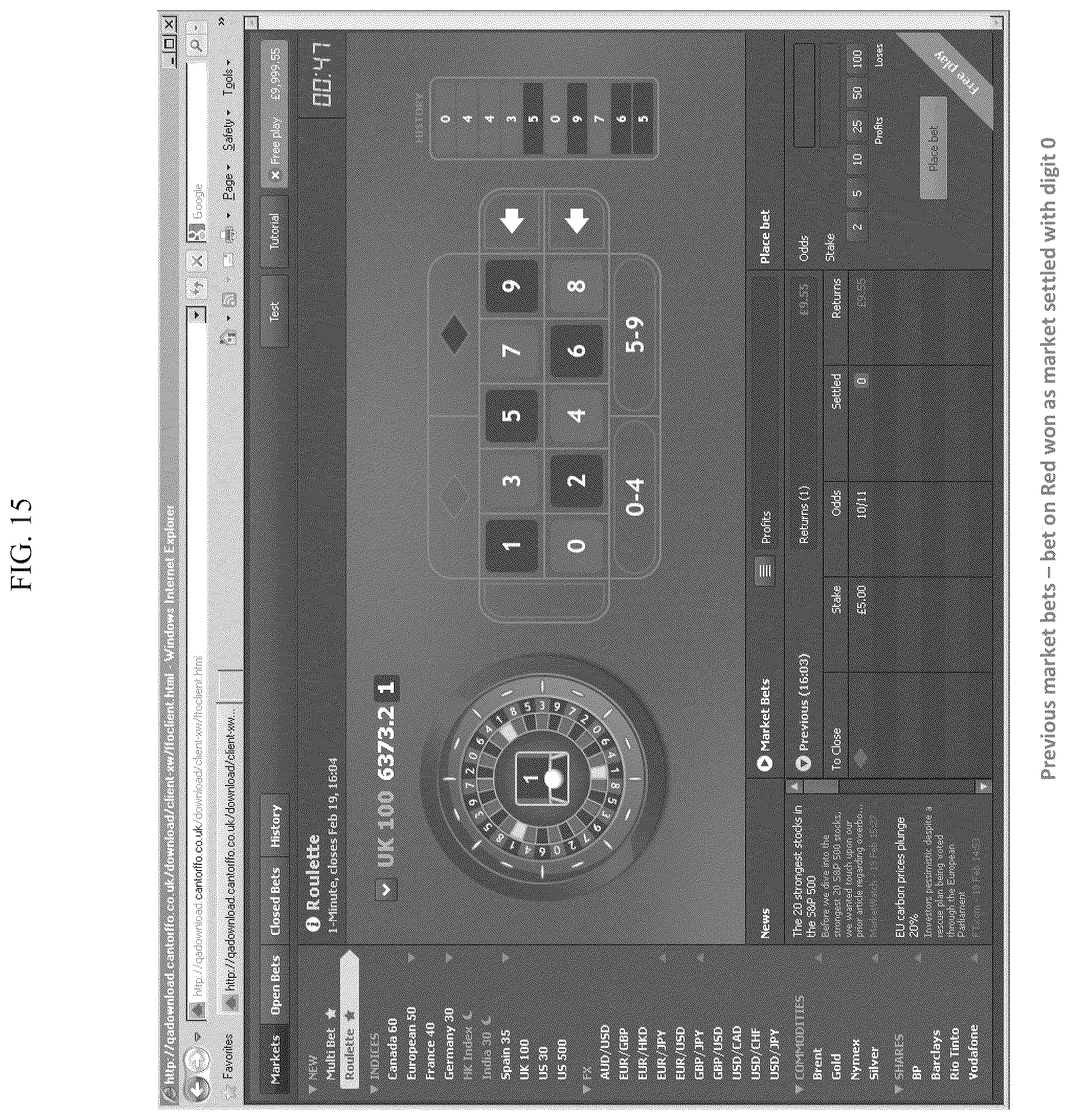 Patent US12327457 Figure 15 – Games using financial indicators as random number generators
