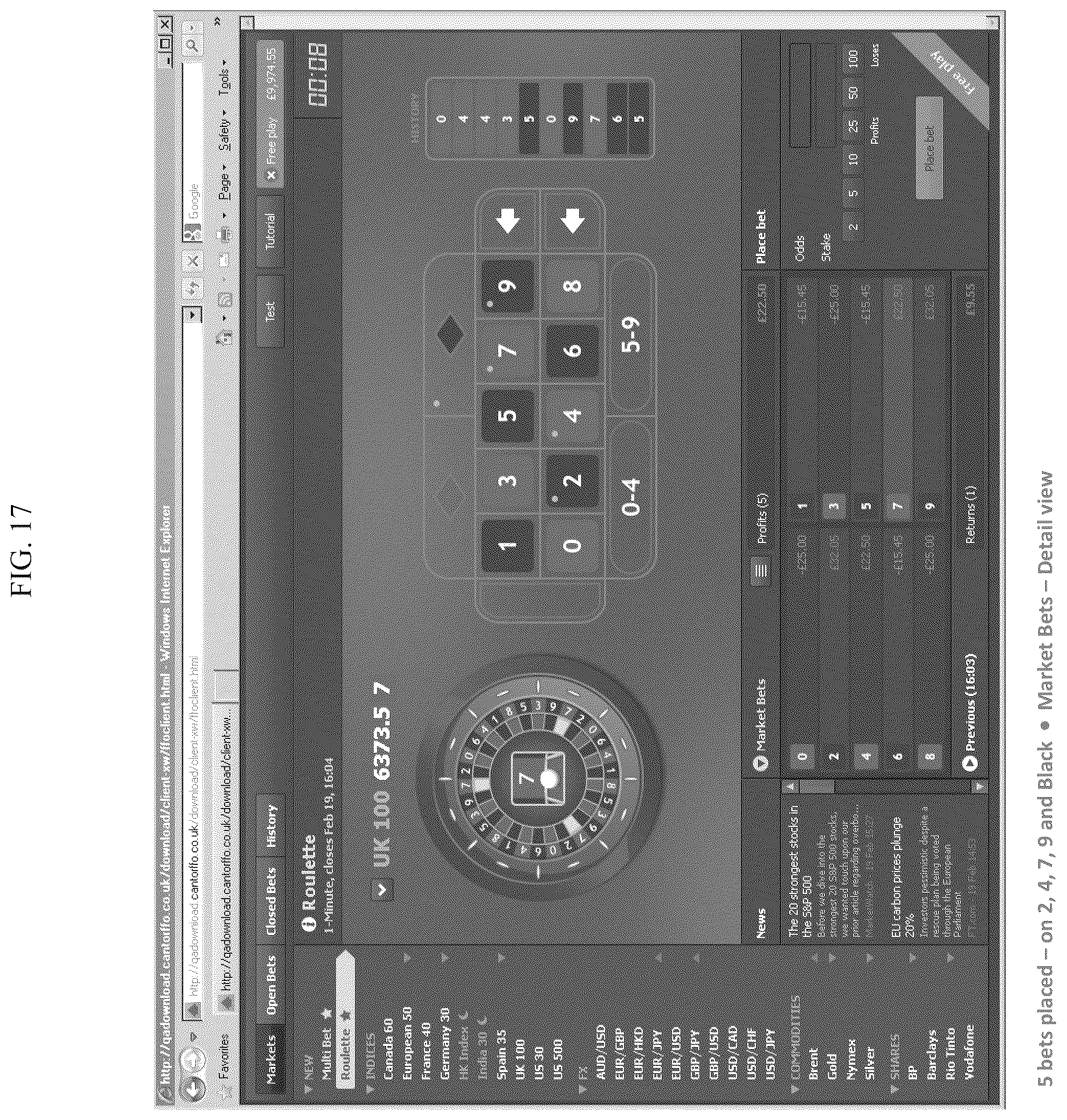 Patent US12327457 Figure 17 – Games using financial indicators as random number generators