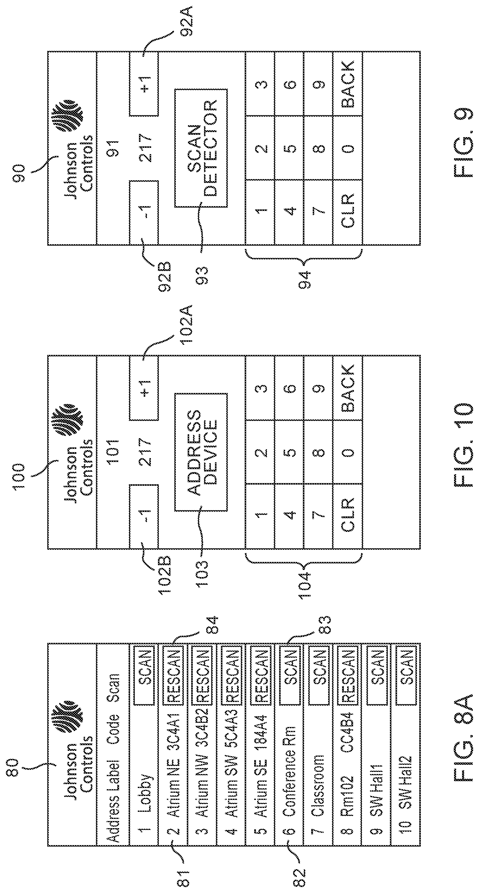 Patent US12327466 Figure 9 – Fire alarm peripheral addressing using a smartphone