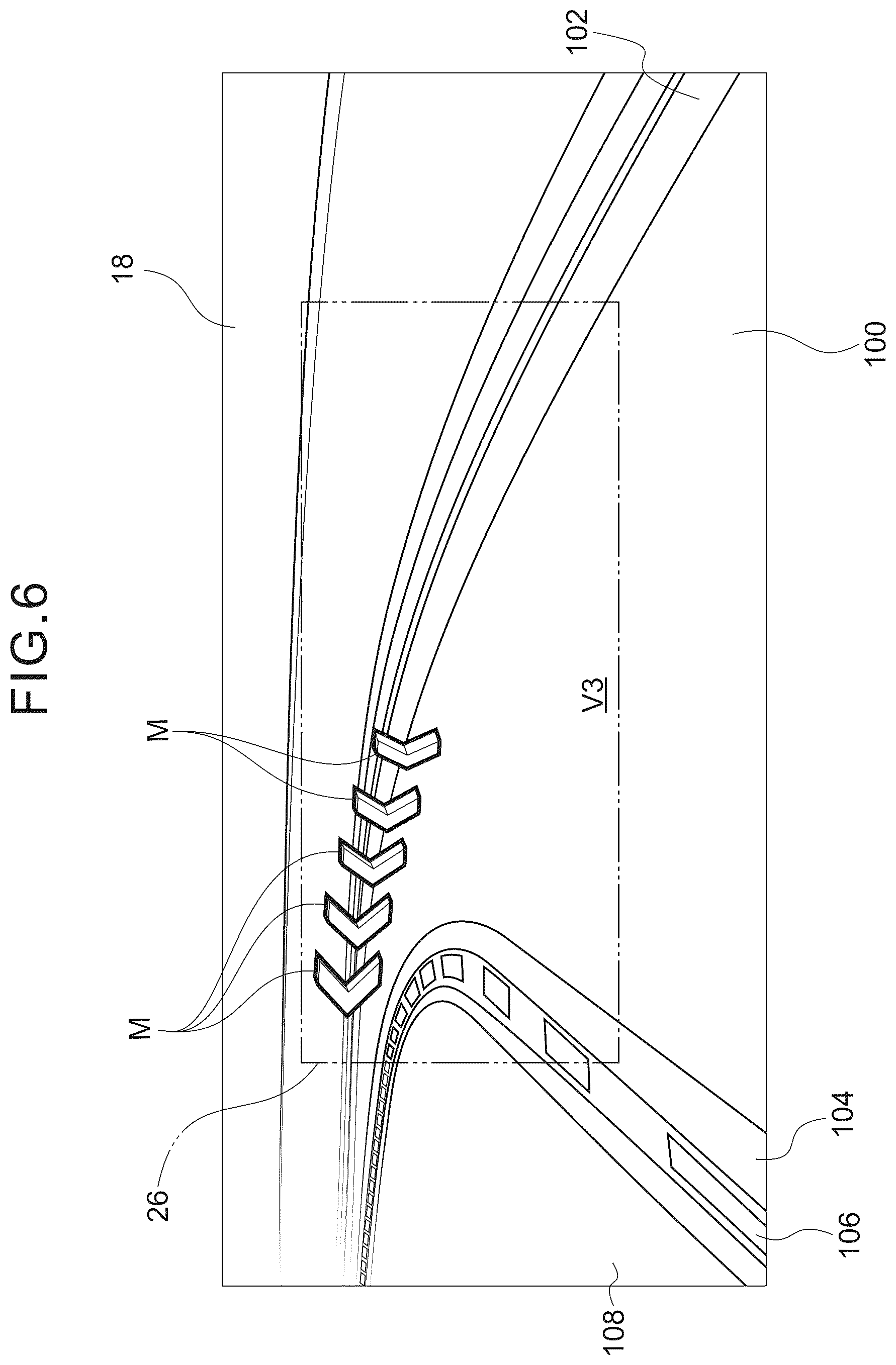 Patent US12327475 Figure 6 – Vehicle display device, vehicle display system, vehicle display method, and non-transitory storage medium storing a program