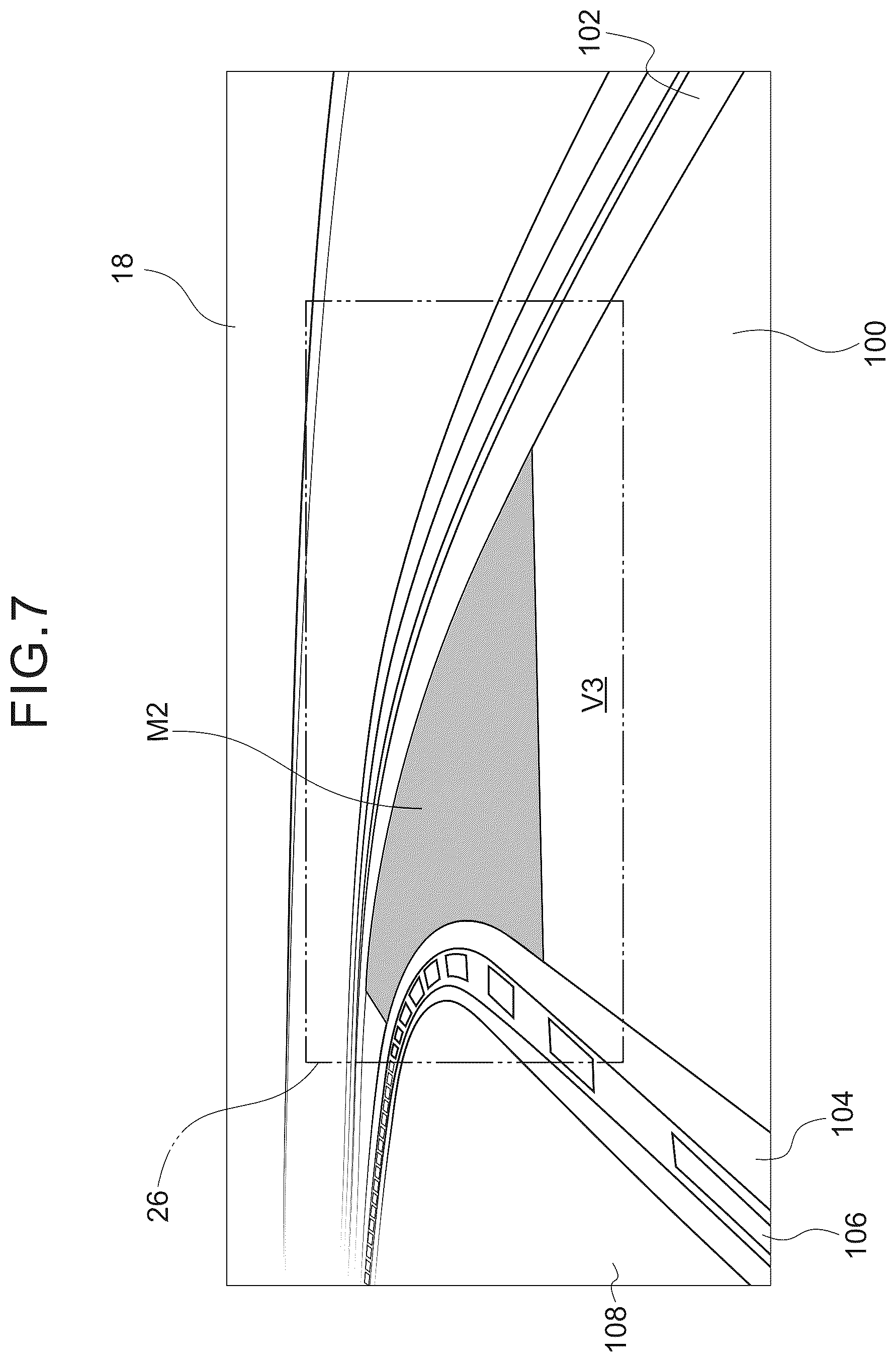 Patent US12327475 Figure 7 – Vehicle display device, vehicle display system, vehicle display method, and non-transitory storage medium storing a program